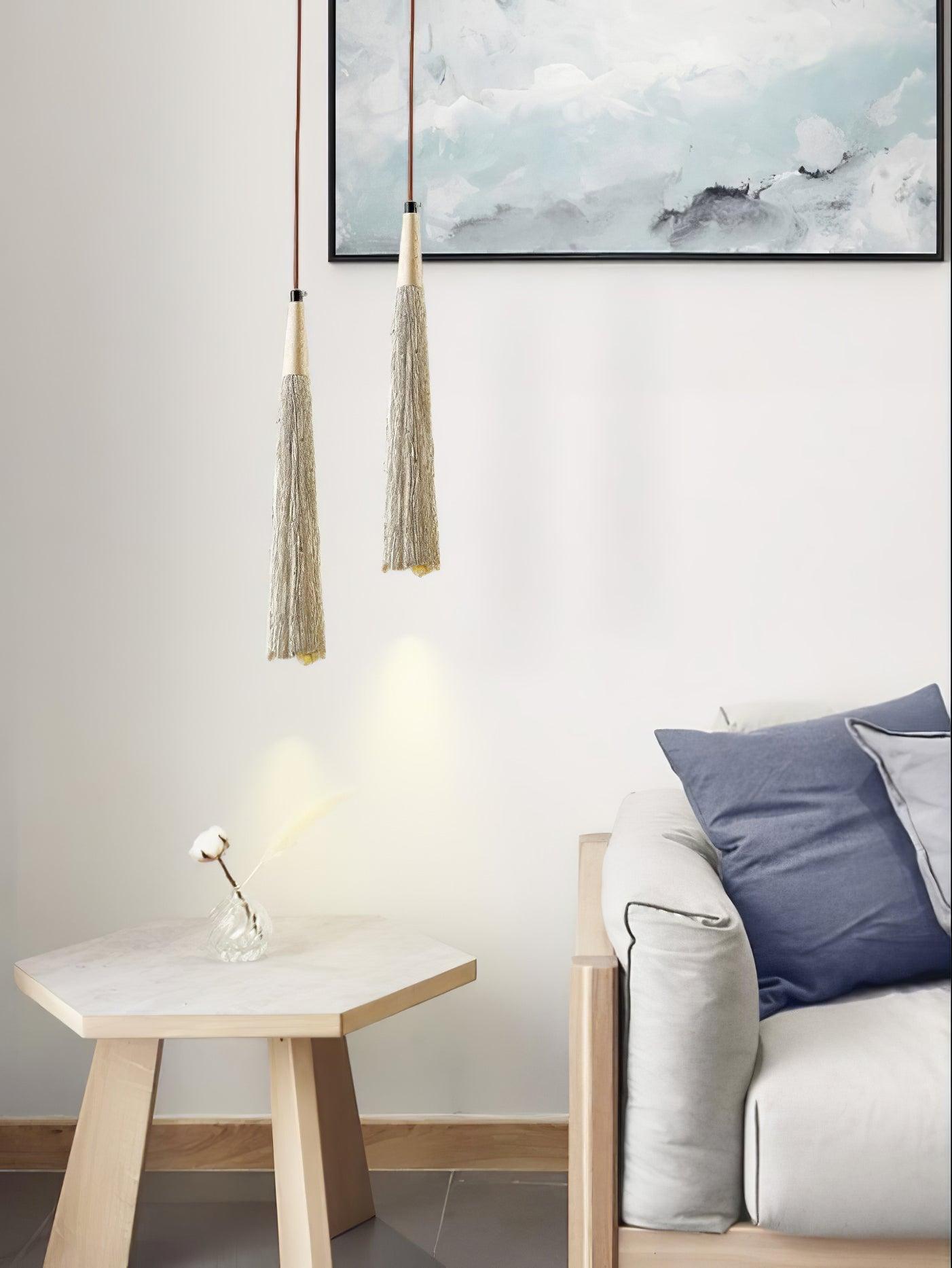 Solara Beton Falten Pendelleuchte-Letslighting