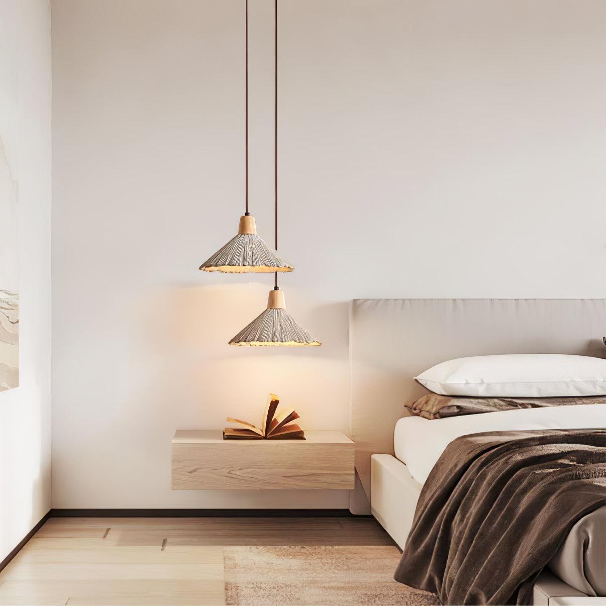 Solara Beton Falten Pendelleuchte-Letslighting