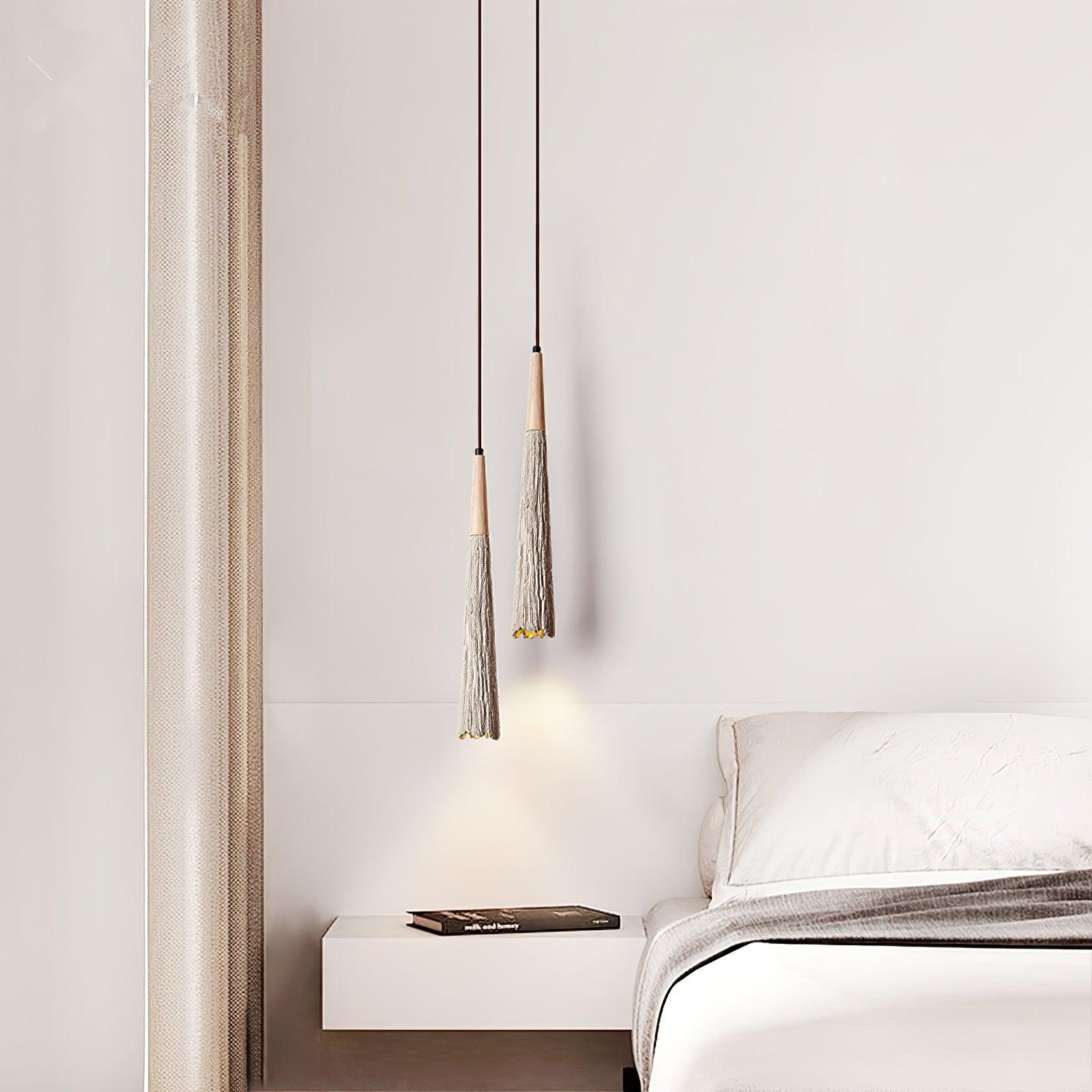 Solara Beton Falten Pendelleuchte-Letslighting