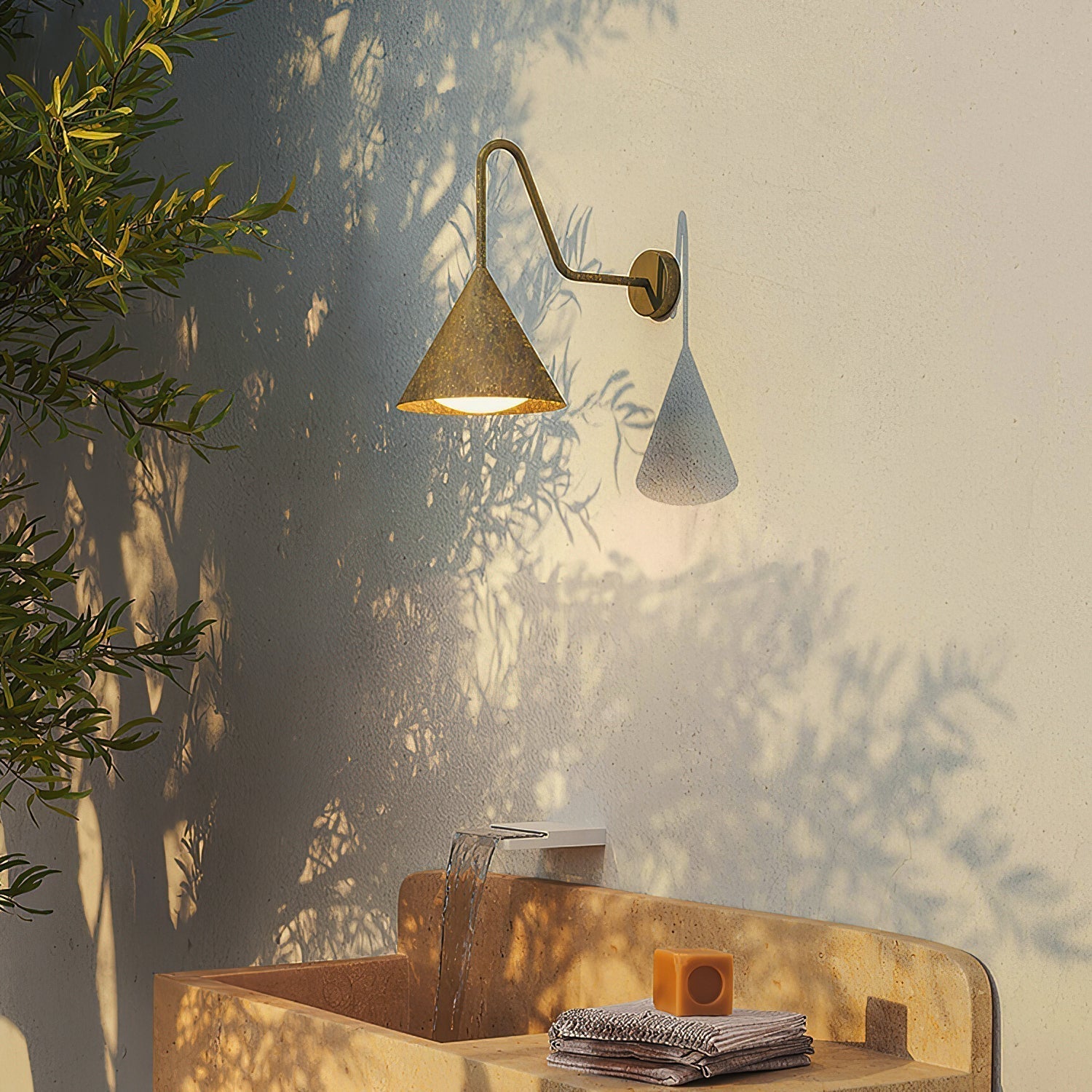 Whorl Vintage Industrielle Wandleuchte-Letslighting