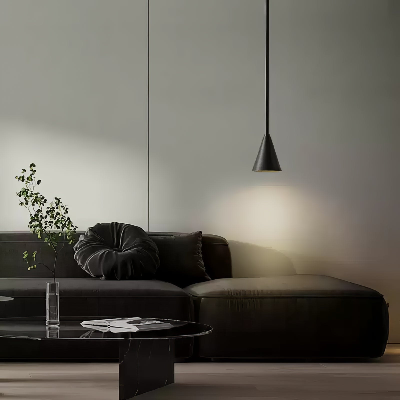 Cutheion Moderne minimalistische Pendelleuchte aus Messing-Letslighting