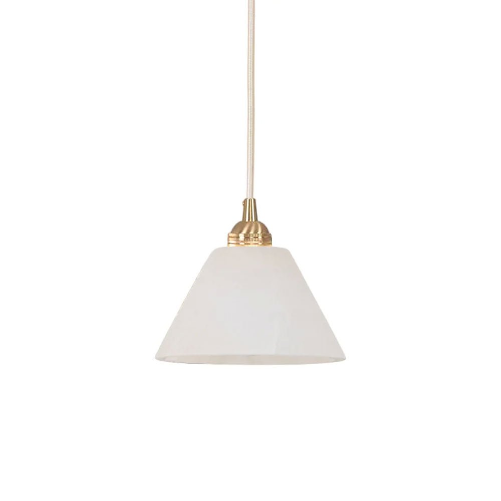Liora Minimalist Alabaster Pendant Light - Blowlighting