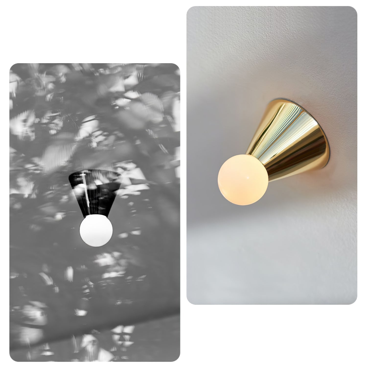 Nycareth Moderne Minimalistische Deckenleuchte aus Glas-Letslighting