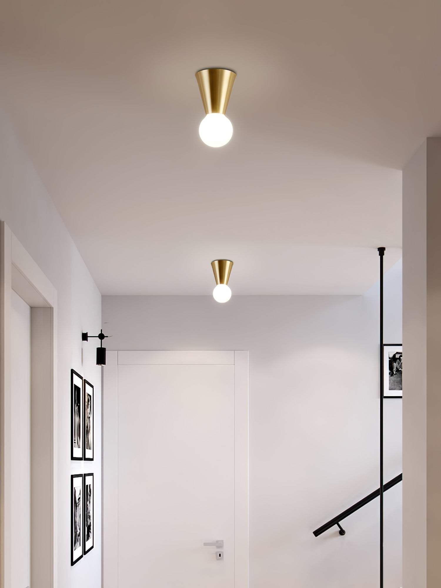 Nycareth Moderne Minimalistische Deckenleuchte aus Glas-Letslighting
