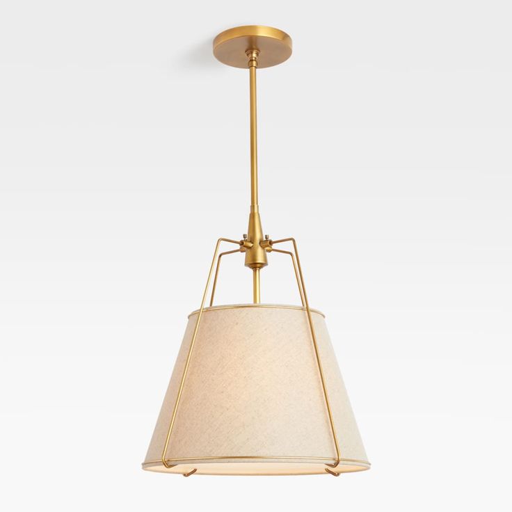 Veshaa Vintage Industrial Trommel Stoff Pendelleuchte-Letslighting