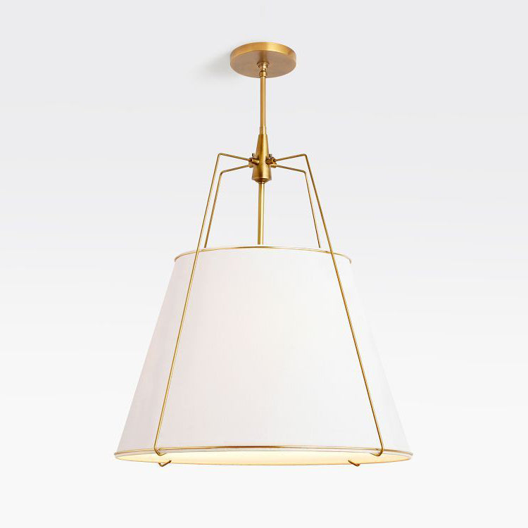 Veshaa Vintage Industrial Trommel Stoff Pendelleuchte-Letslighting