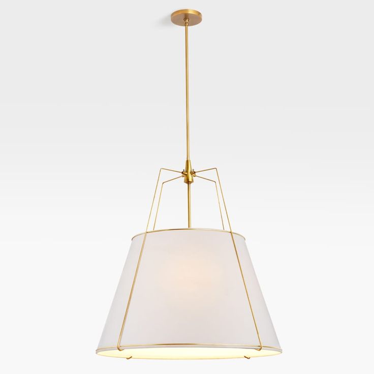 Veshaa Vintage Industrial Trommel Stoff Pendelleuchte-Letslighting