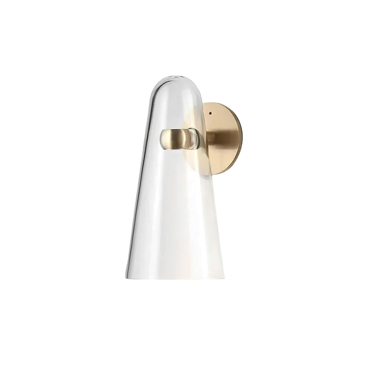 Yoke Minimalistische Glas-Wandleuchte-Letslighting