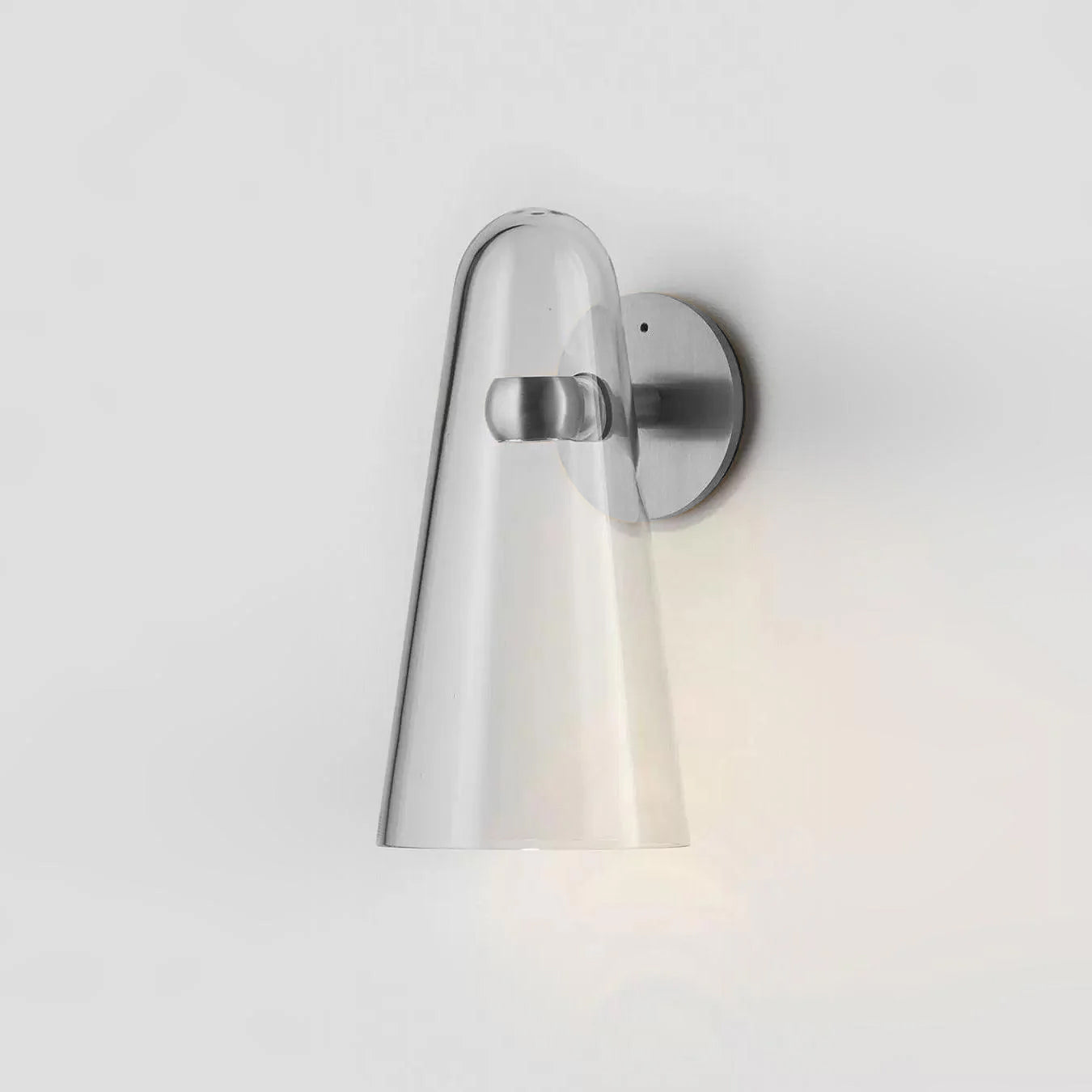 Yoke Minimalistische Glas-Wandleuchte-Letslighting
