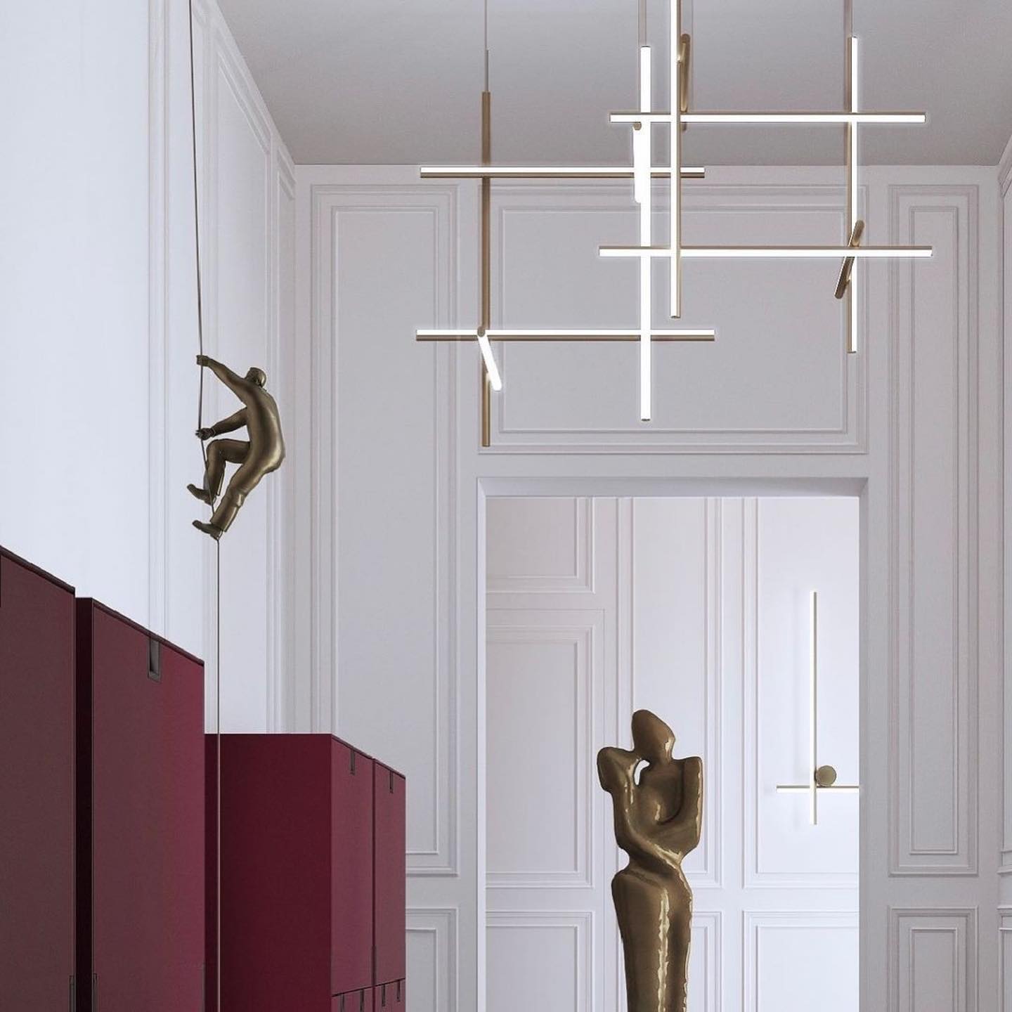 Breeze Klassischer Kupfer-Kronleuchter-Letslighting