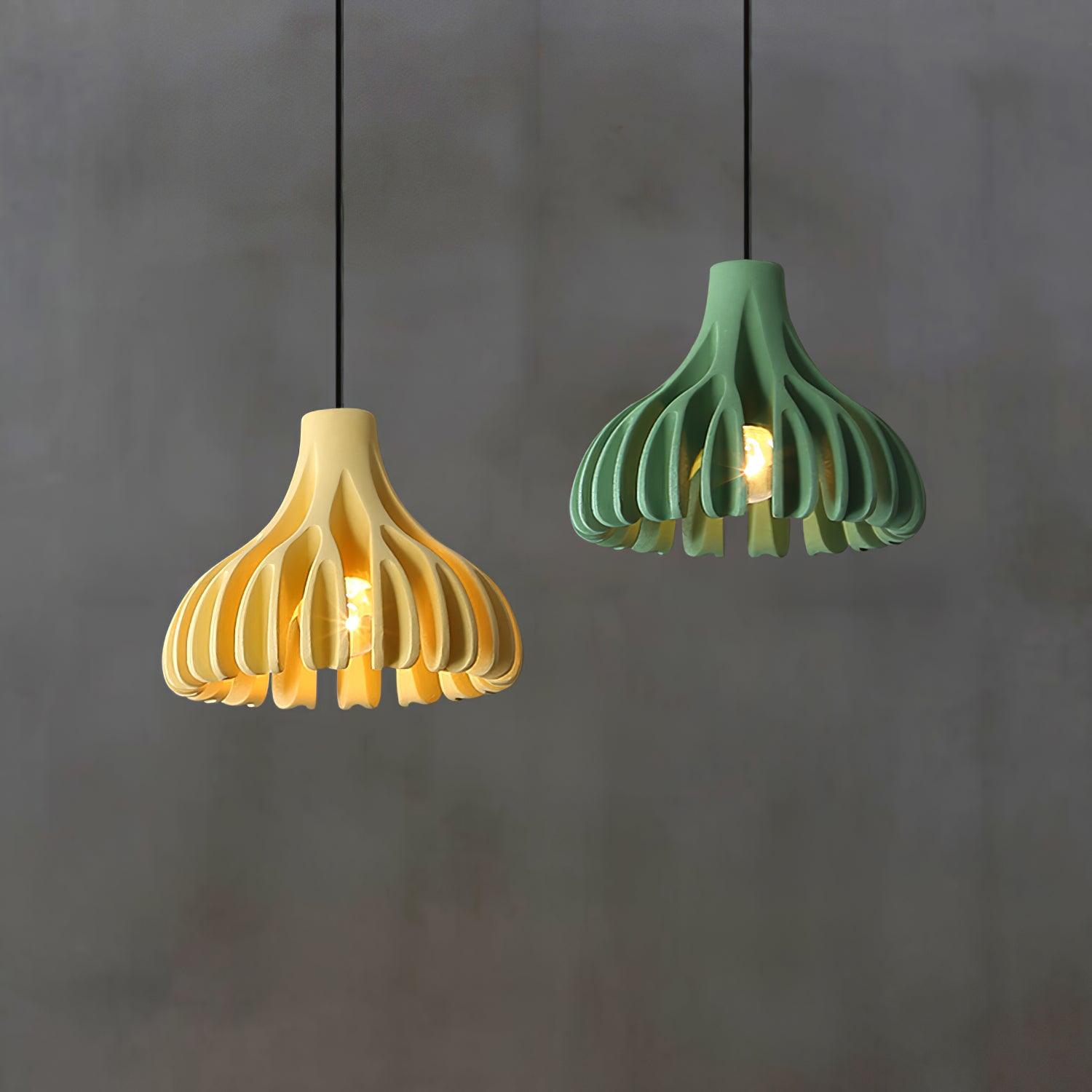 Petal Koralle Harz Pendelleuchte Lampe-Letslighting