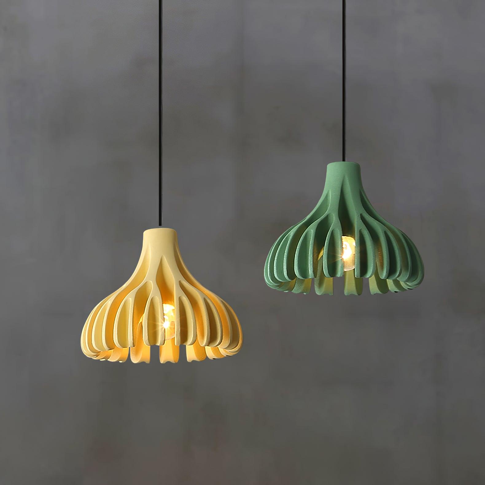 Petal Koralle Harz Pendelleuchte Lampe-Letslighting