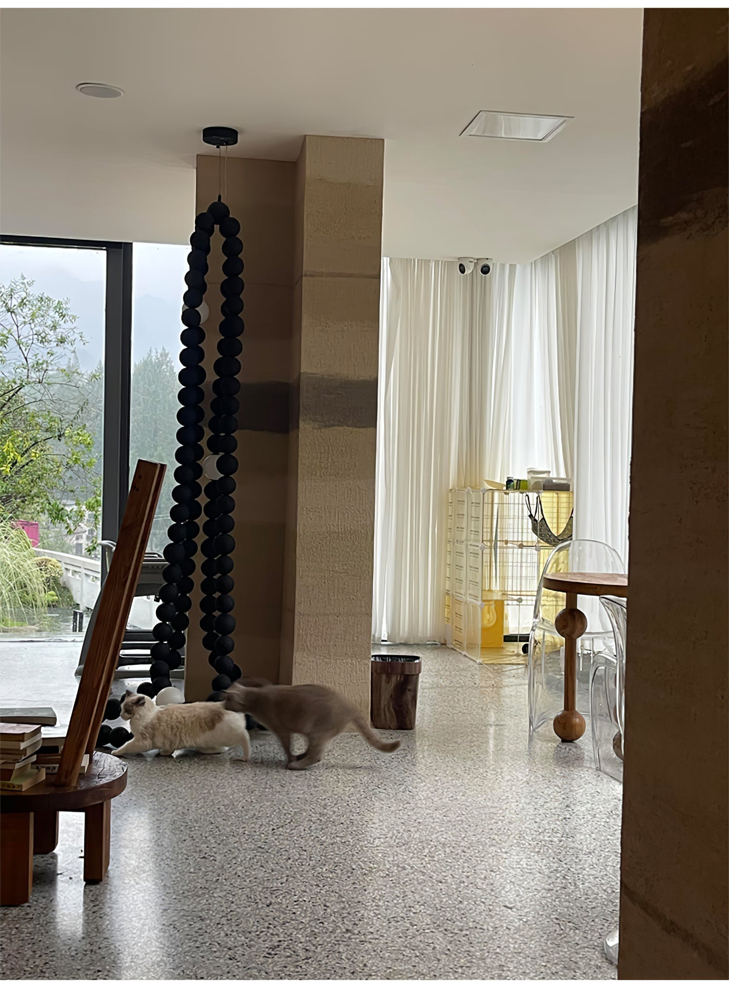 Nysolisra Moderner Glas-Kronleuchter-Letslighting