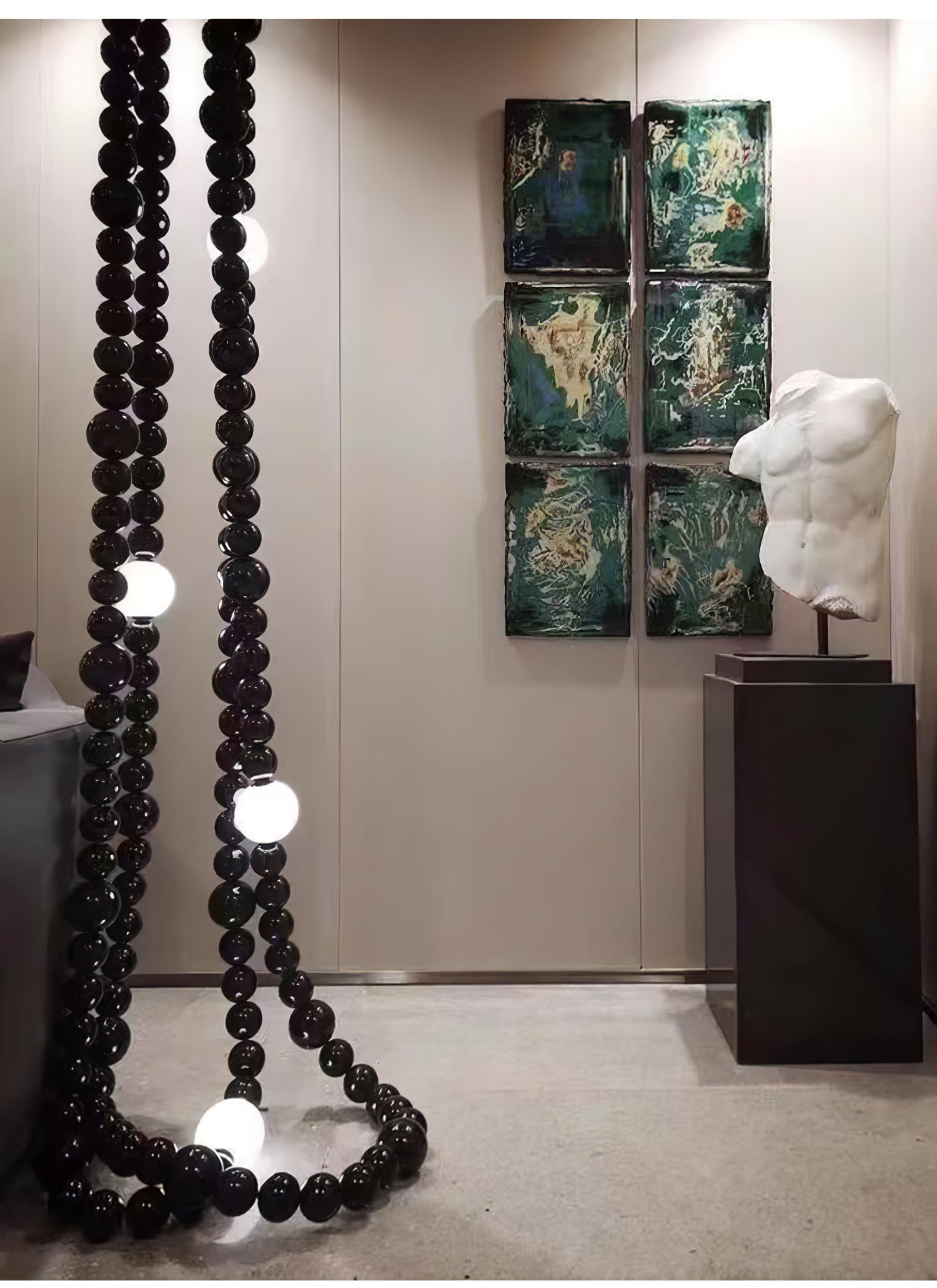 Nysolisra Moderner Glas-Kronleuchter-Letslighting