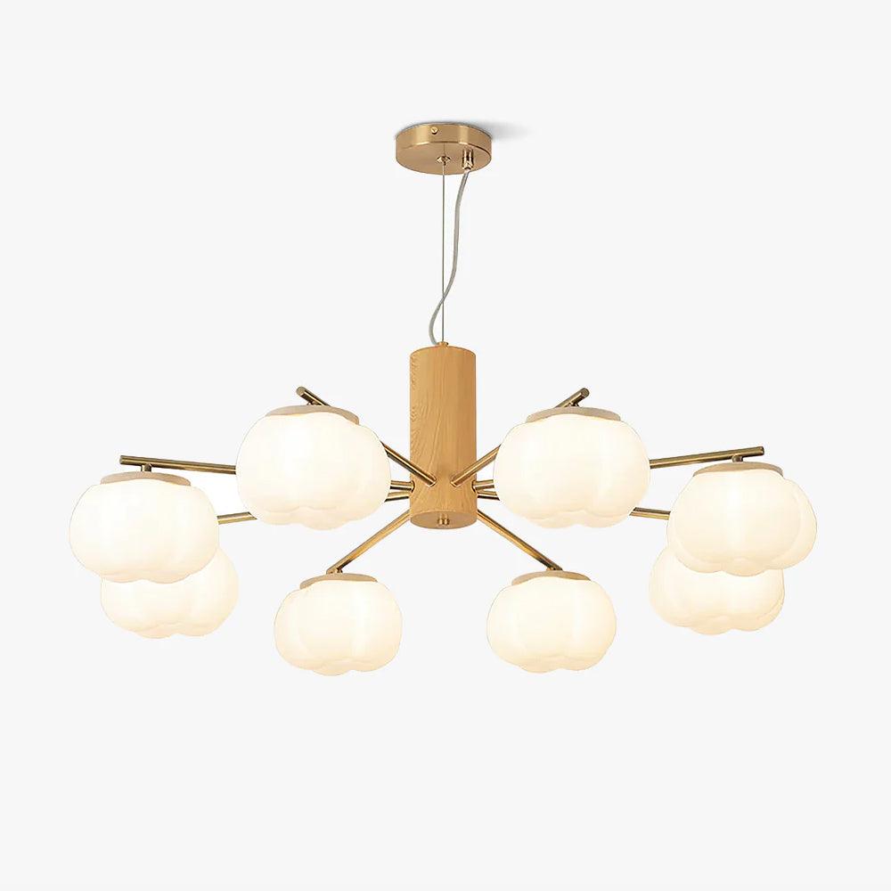 Tyler Vintage Glas-Kronleuchter-Letslighting