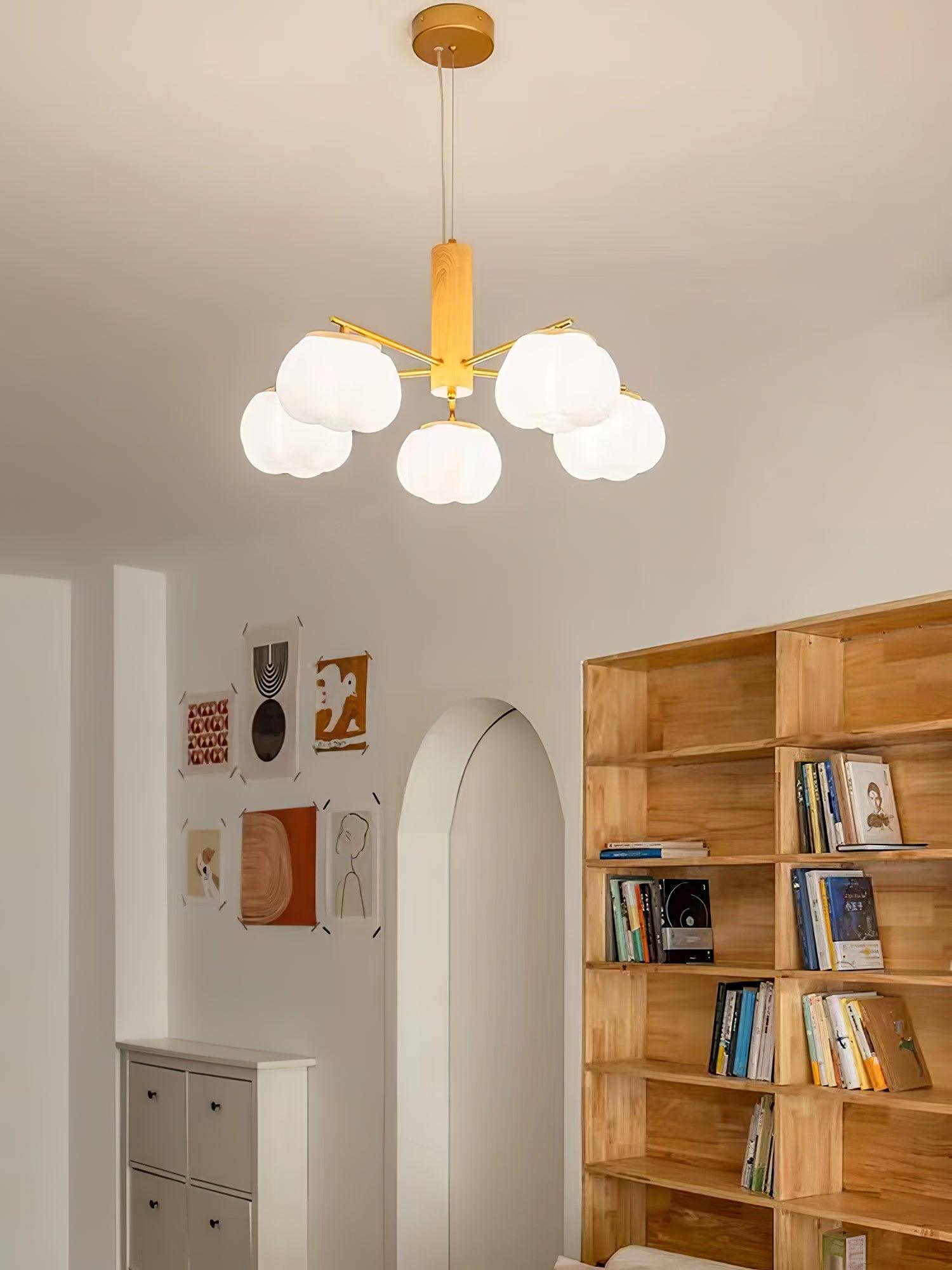 Tyler Vintage Glas-Kronleuchter-Letslighting