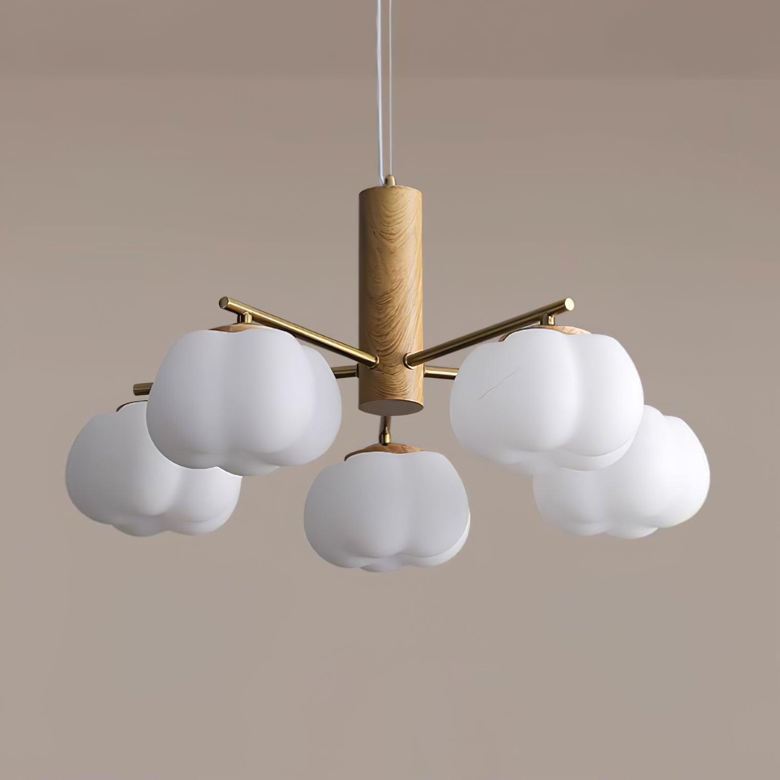 Tyler Vintage Glas-Kronleuchter-Letslighting