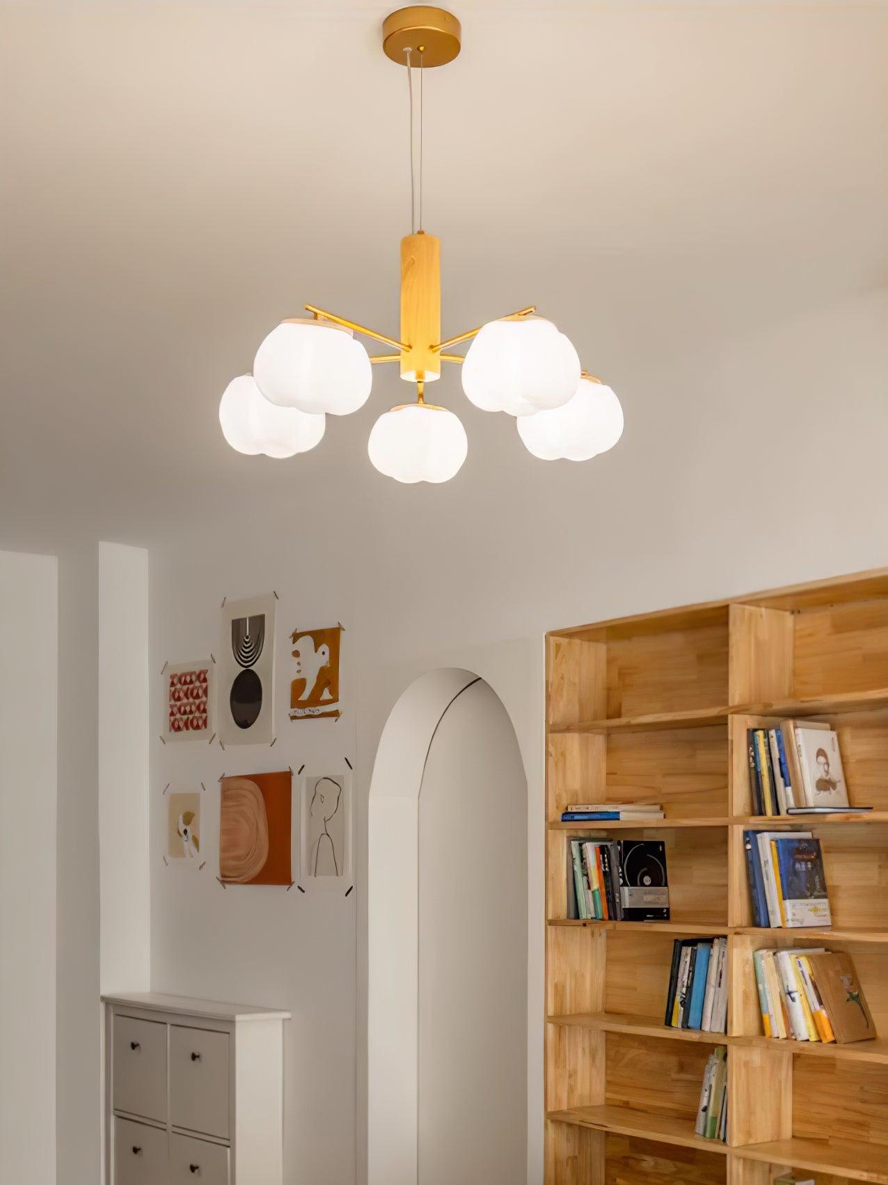 Tyler Vintage Glas-Kronleuchter-Letslighting