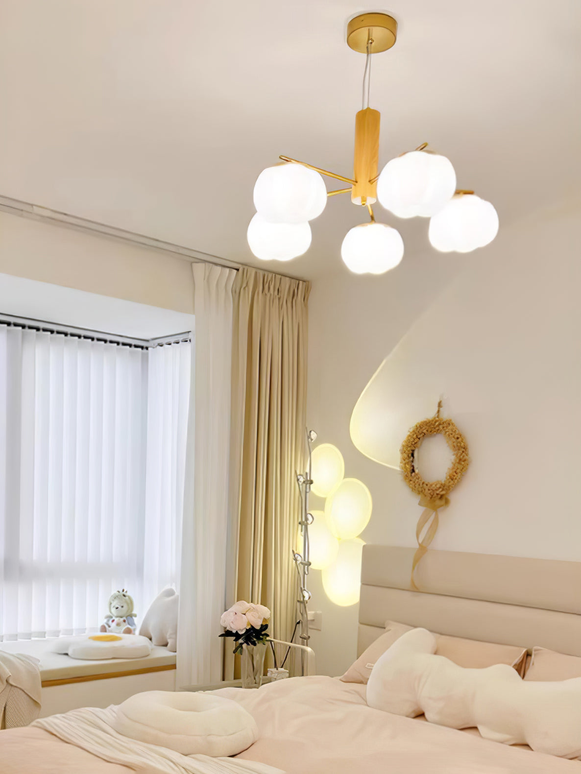 Tyler Vintage Glas-Kronleuchter-Letslighting