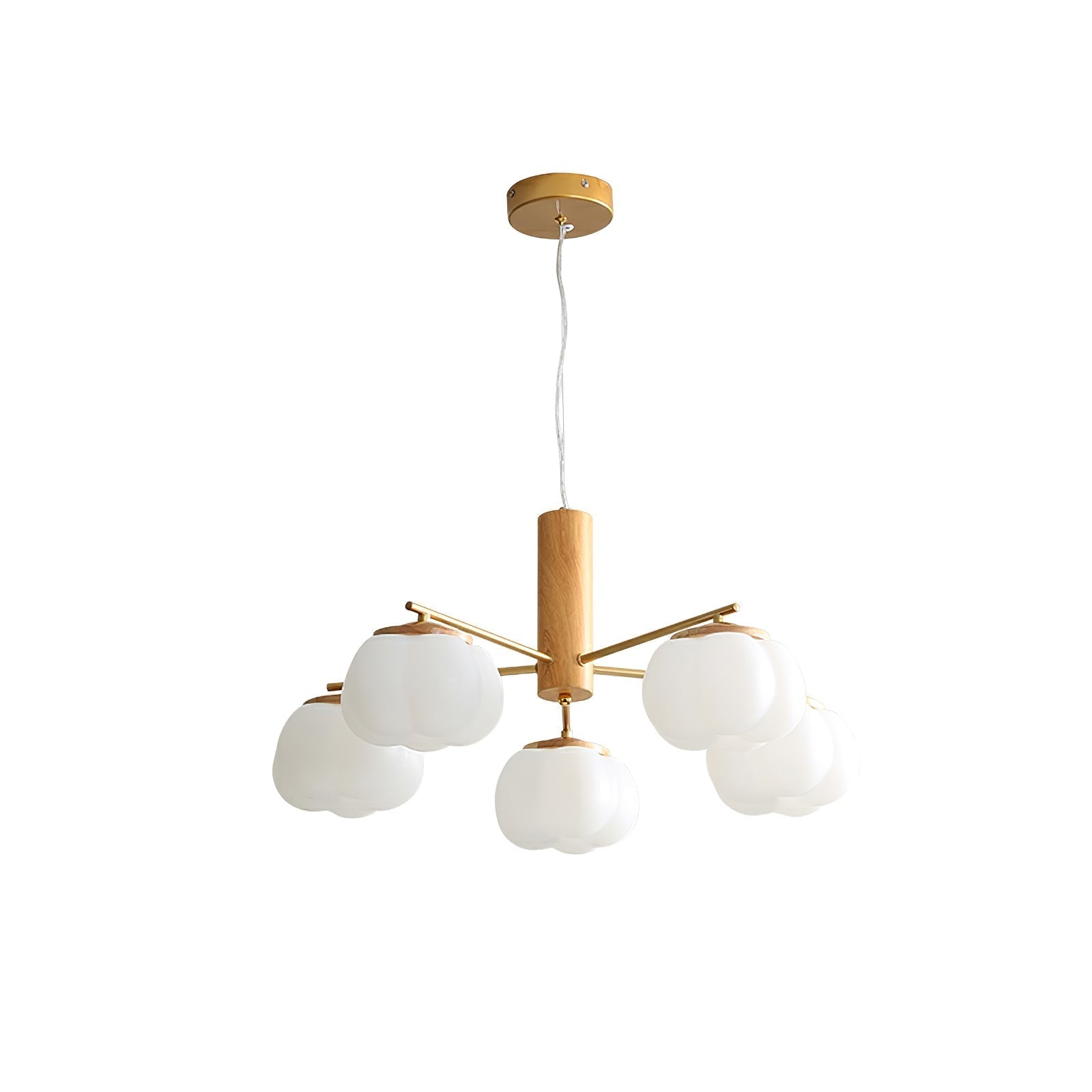 Tyler Vintage Glas-Kronleuchter-Letslighting