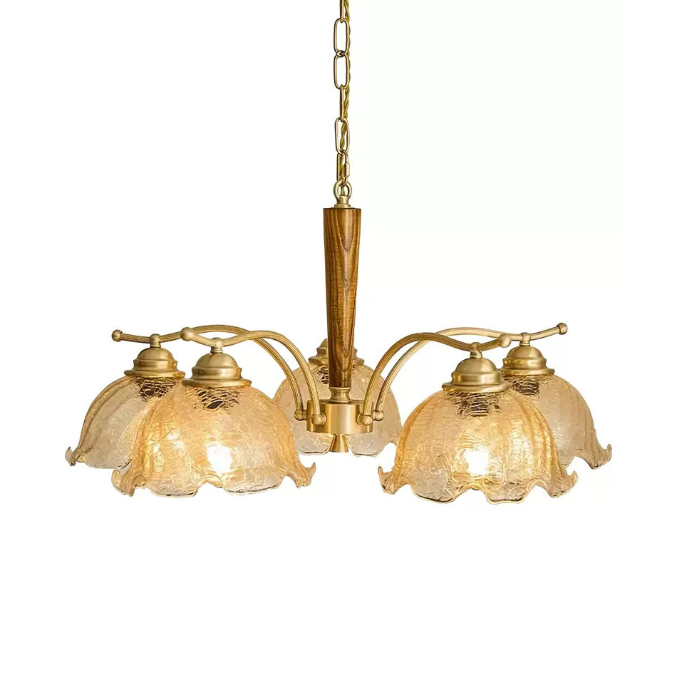 Ogle Blumen-Glas-Kronleuchter-Letslighting