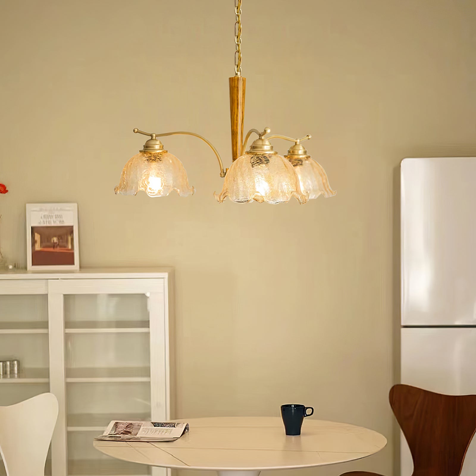 Ogle Blumen-Glas-Kronleuchter-Letslighting