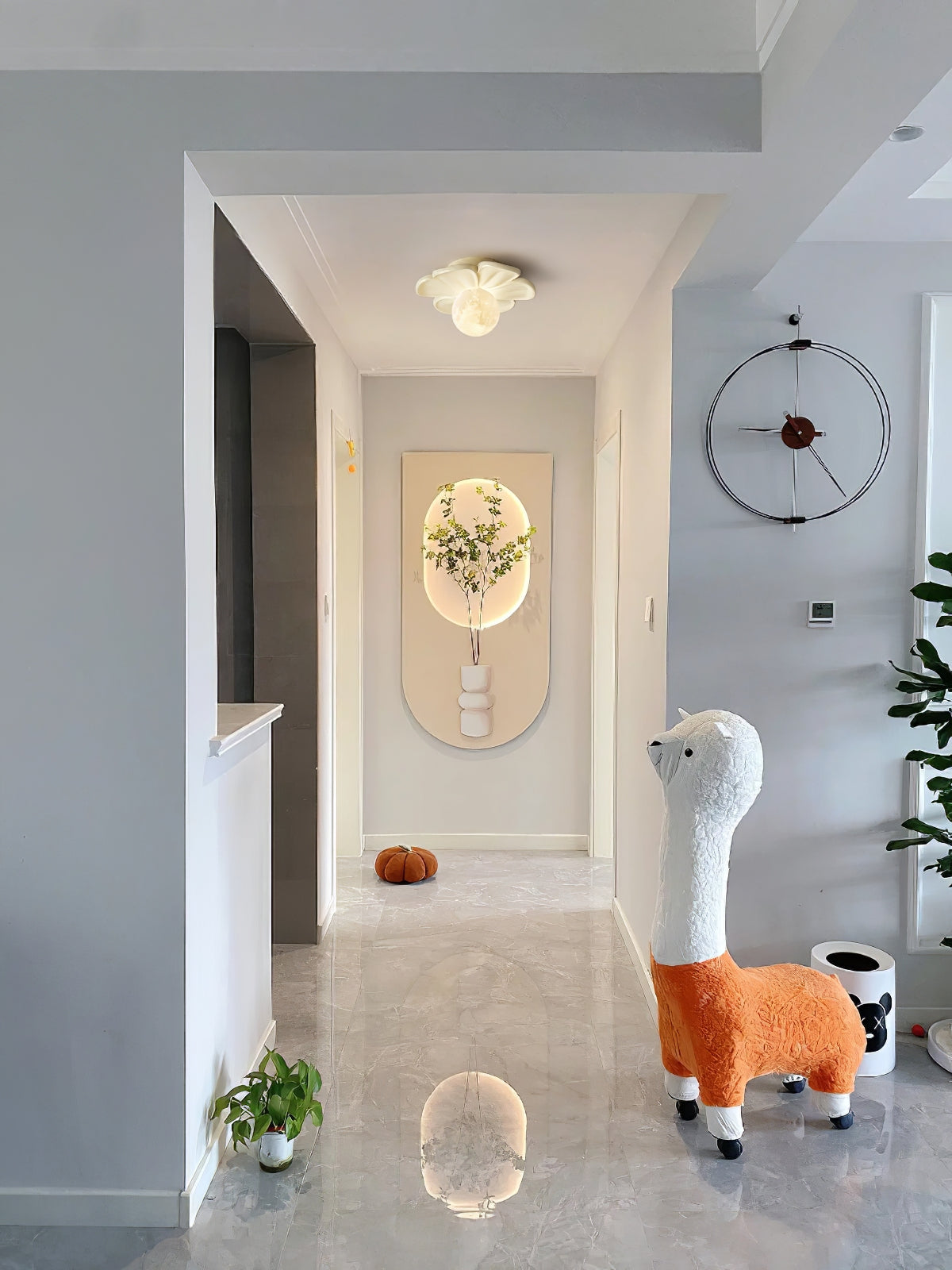 Quip Blumen-Deckenleuchte aus Harz-Letslighting