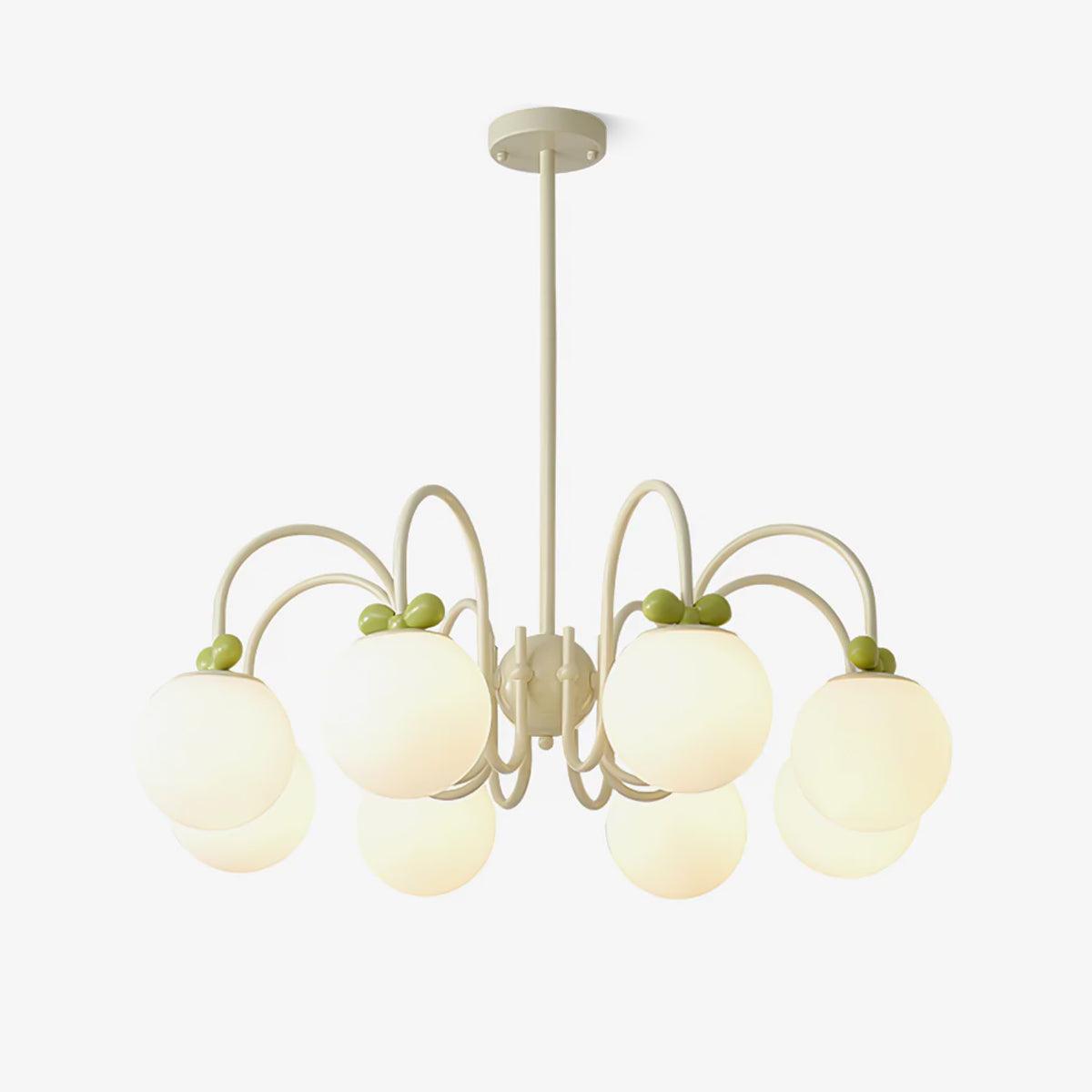 Levi Vintage Glas-Kronleuchter-Letslighting