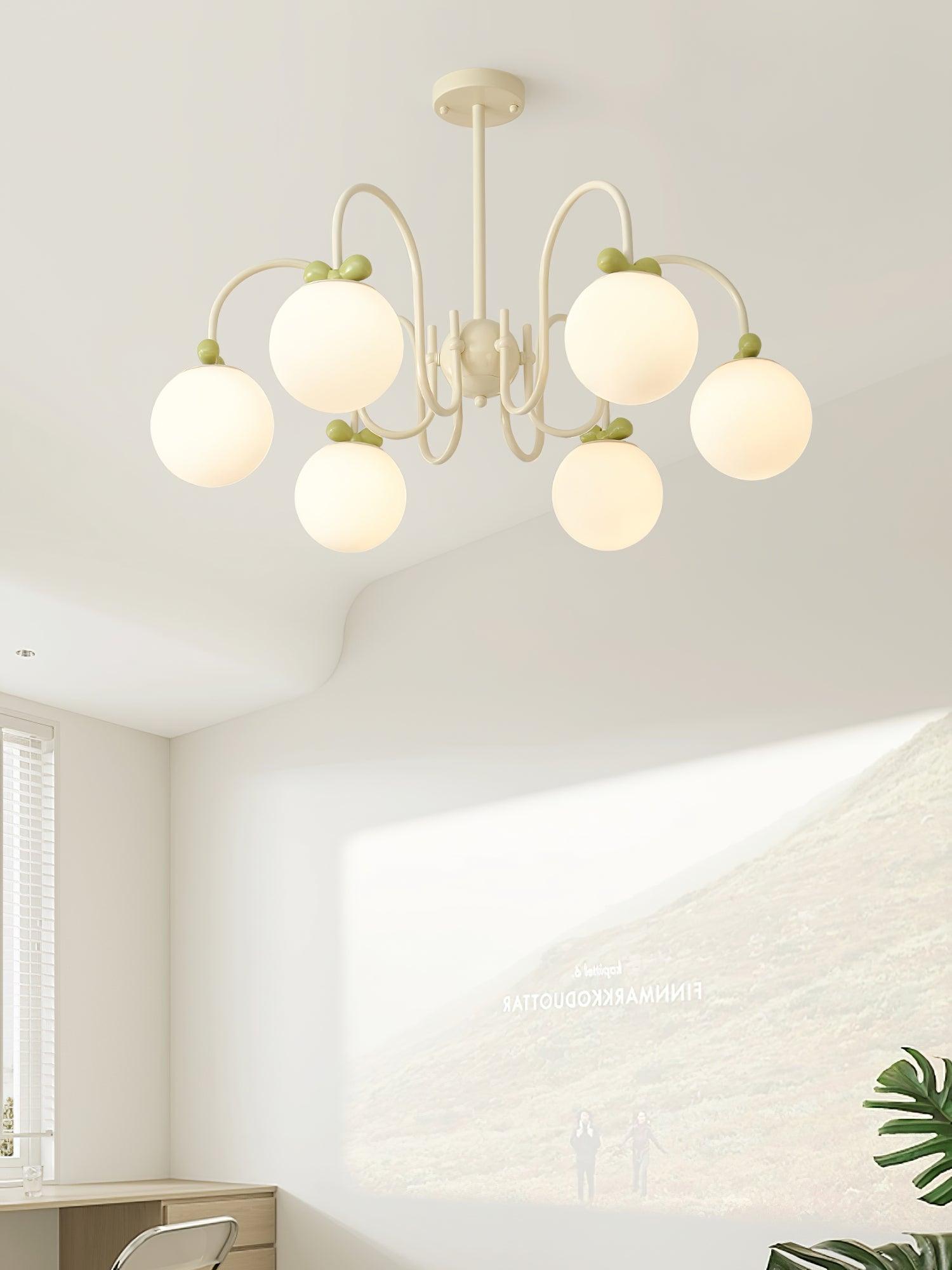 Levi Vintage Glas-Kronleuchter-Letslighting