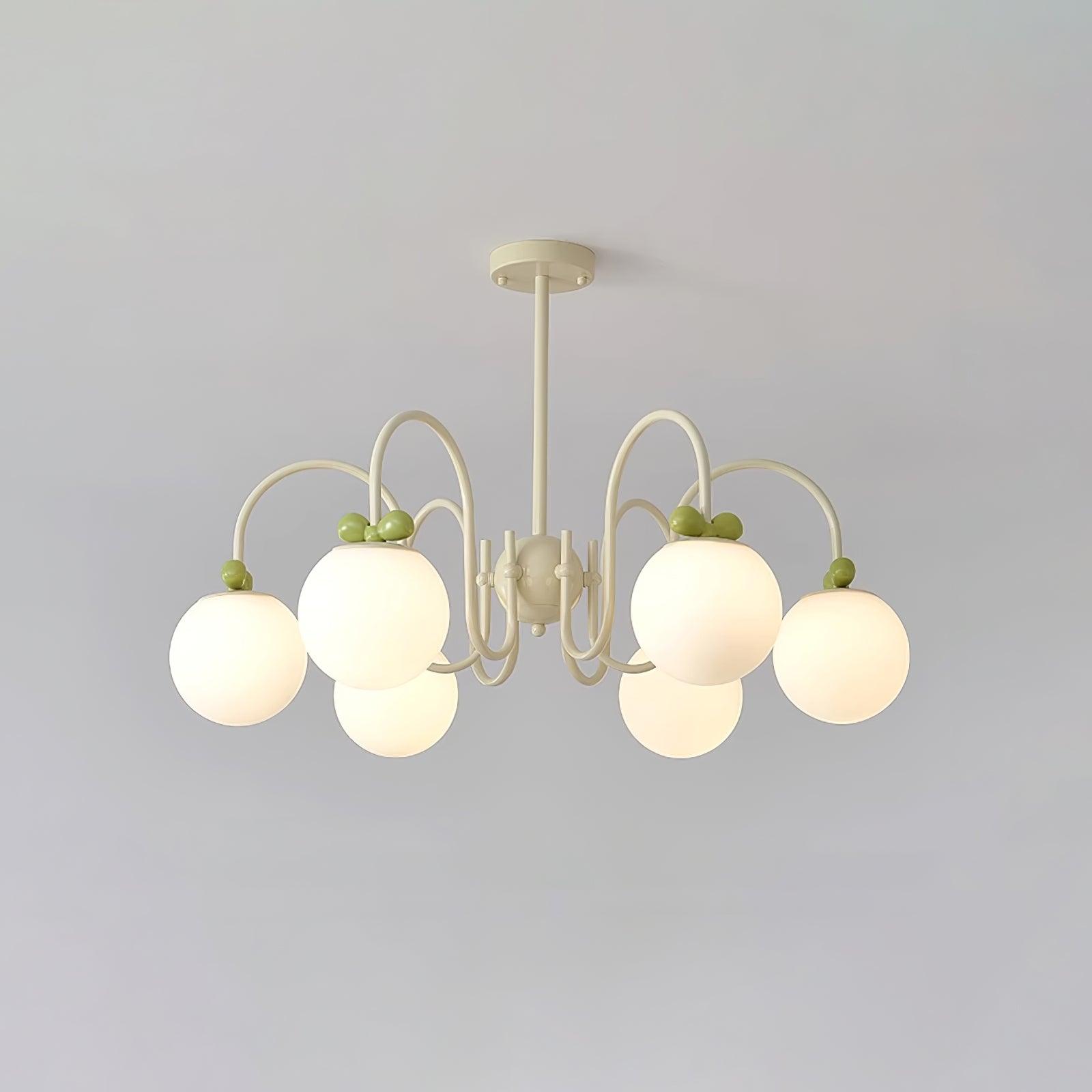 Levi Vintage Glas-Kronleuchter-Letslighting
