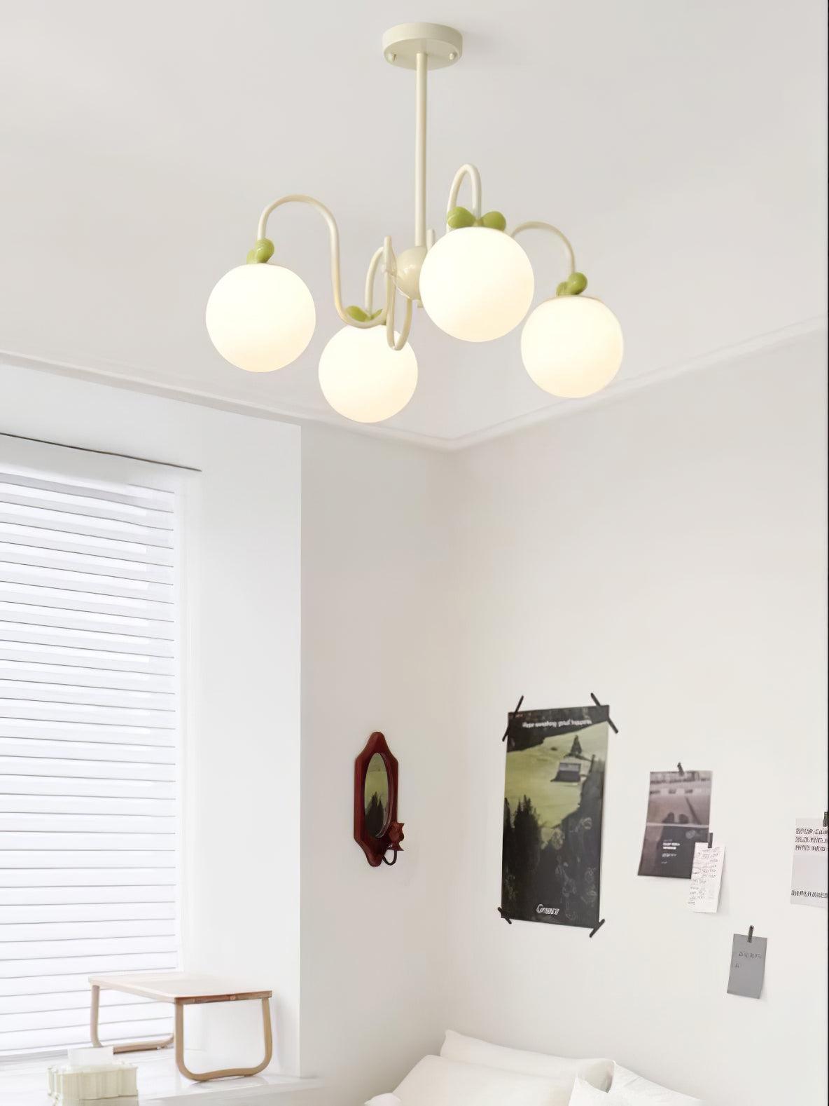 Levi Vintage Glas-Kronleuchter-Letslighting