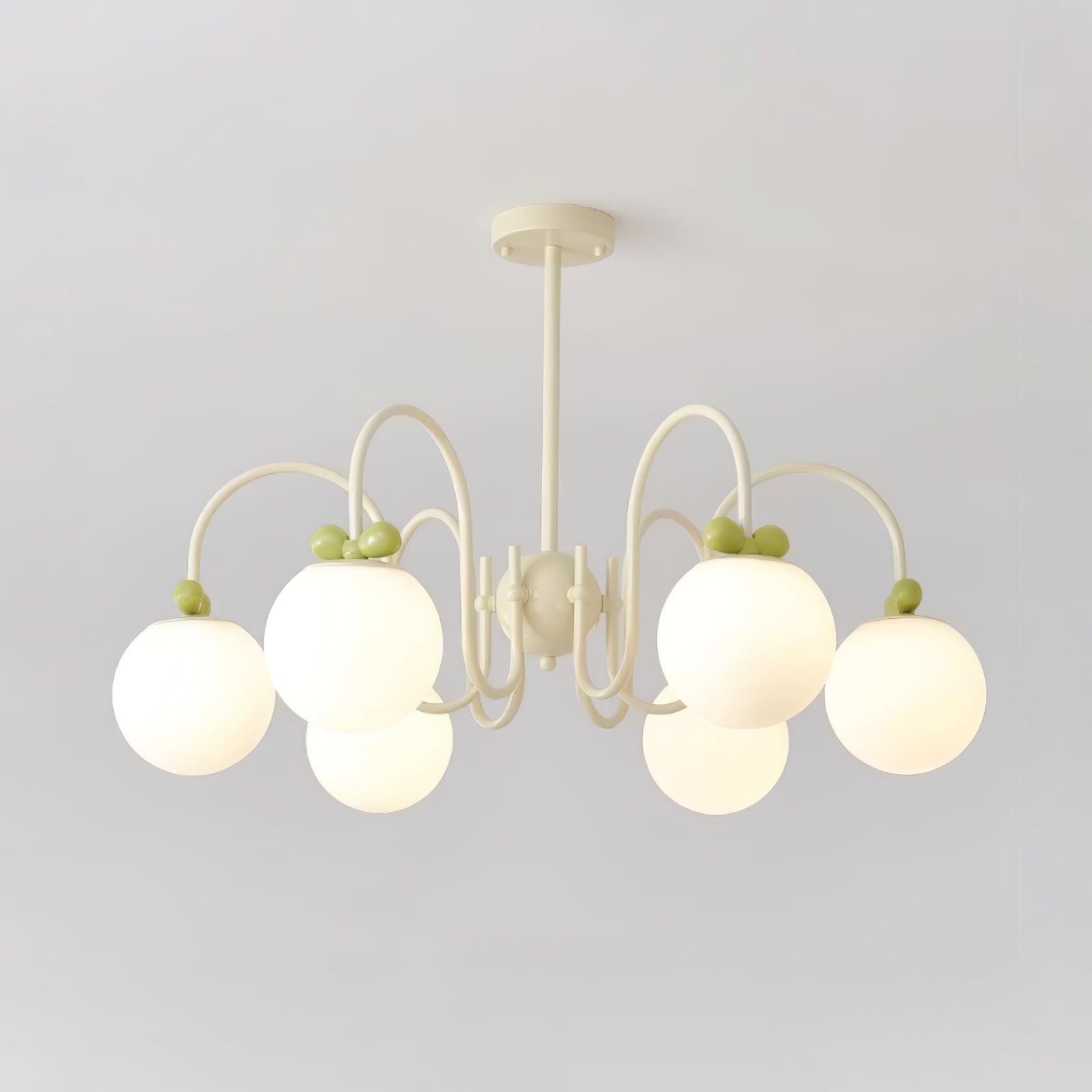 Levi Vintage Glas-Kronleuchter-Letslighting