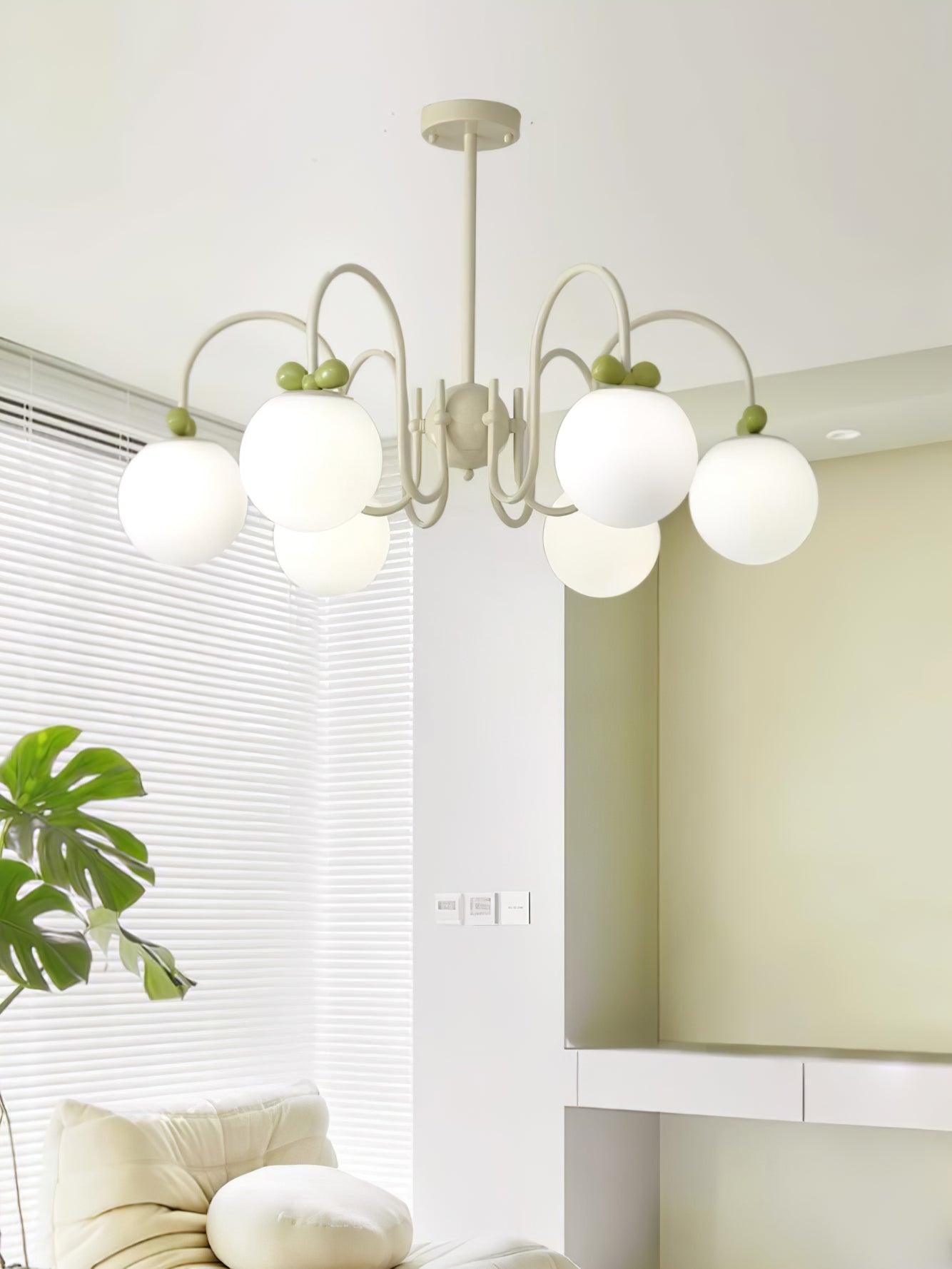 Levi Vintage Glas-Kronleuchter-Letslighting