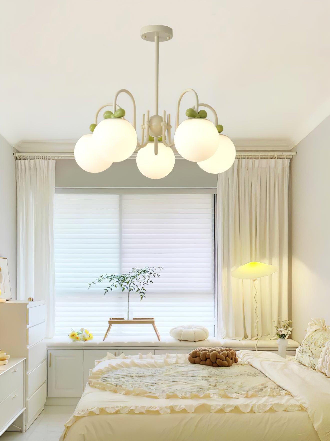 Levi Vintage Glas-Kronleuchter-Letslighting