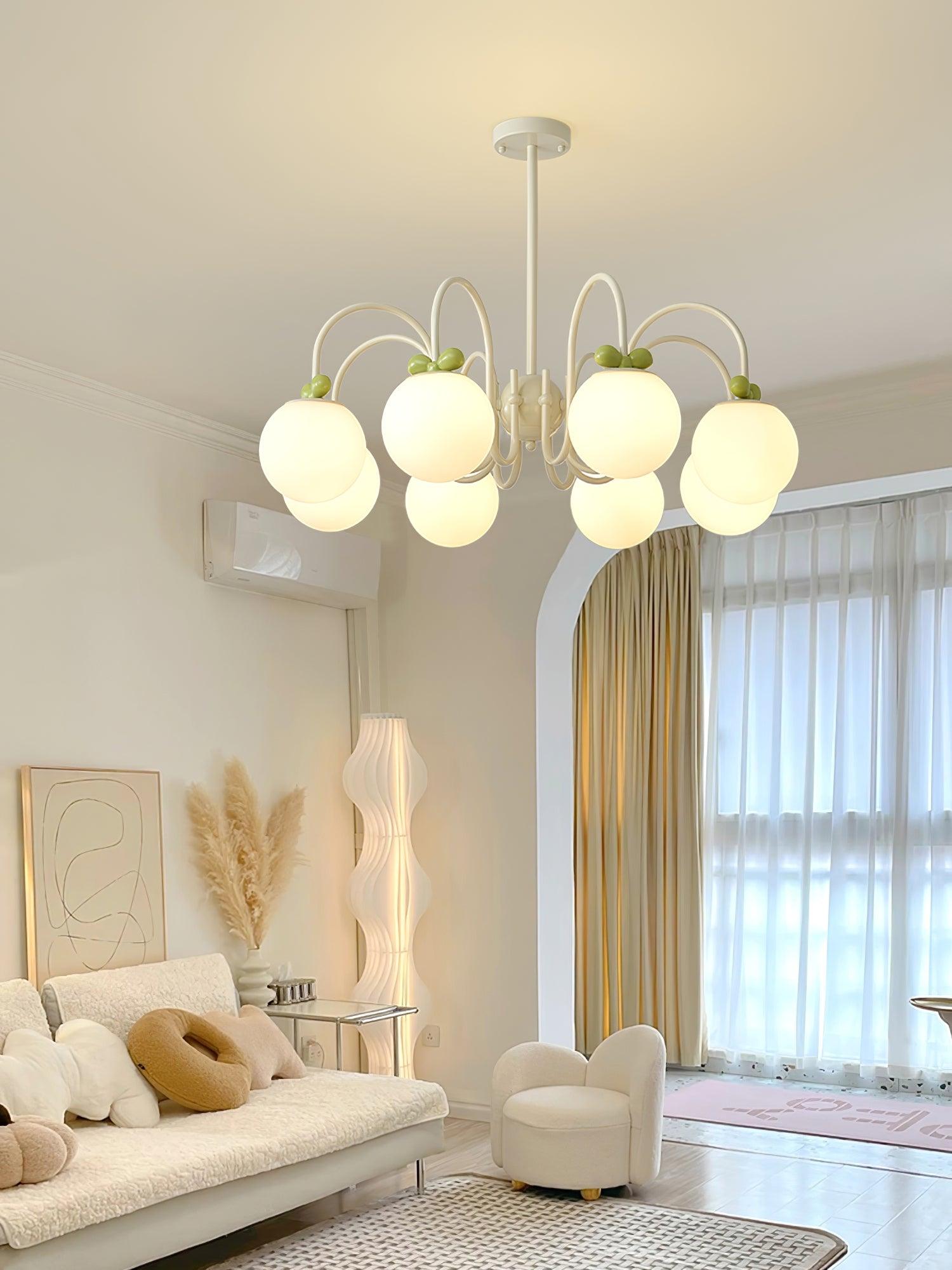 Levi Vintage Glas-Kronleuchter-Letslighting