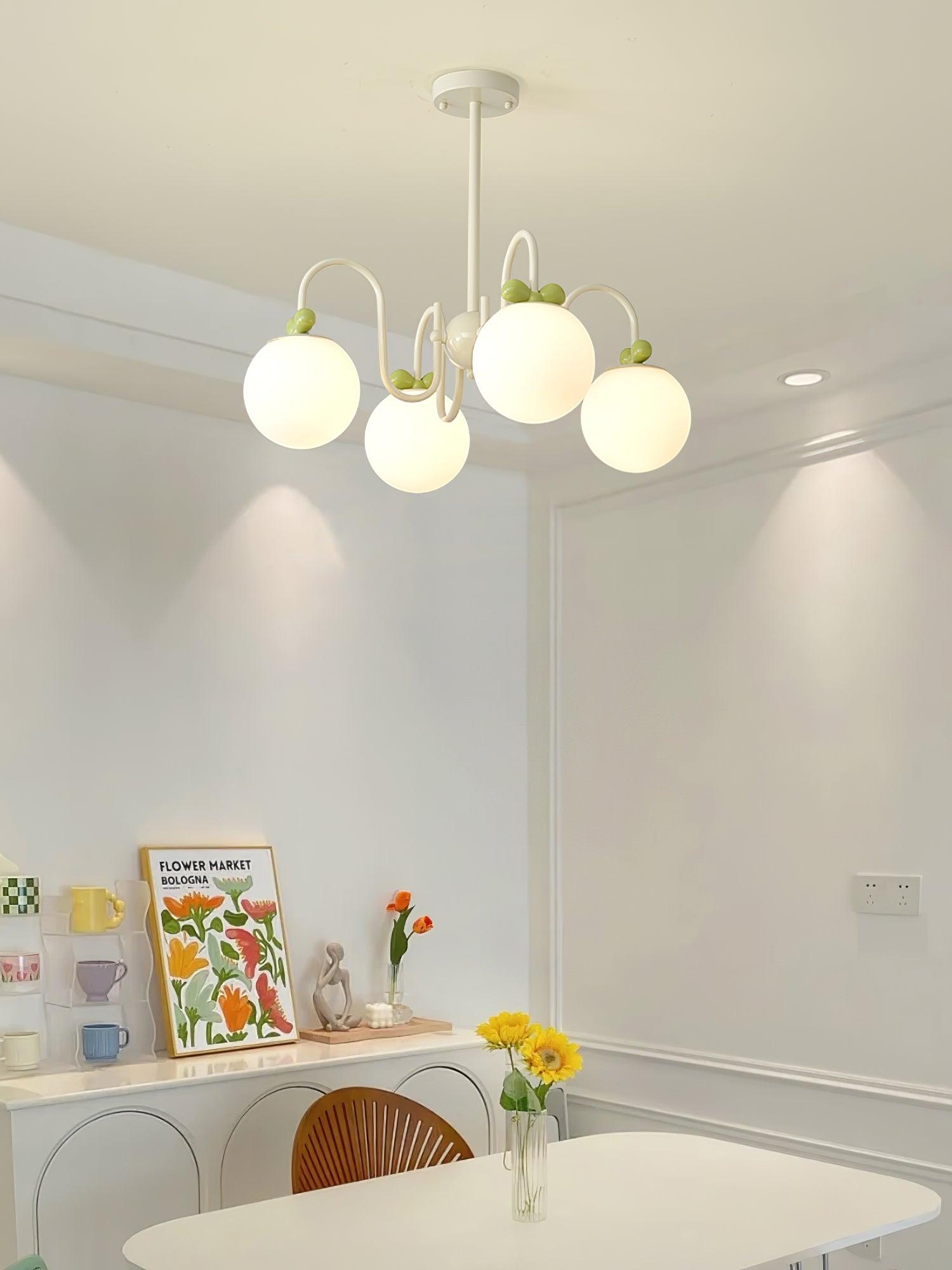 Levi Vintage Glas-Kronleuchter-Letslighting