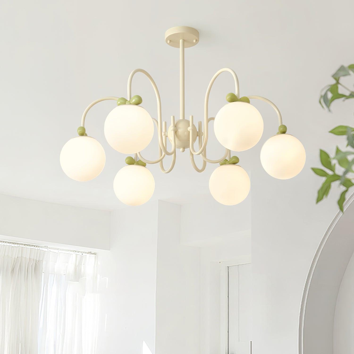 Levi Vintage Glas-Kronleuchter-Letslighting