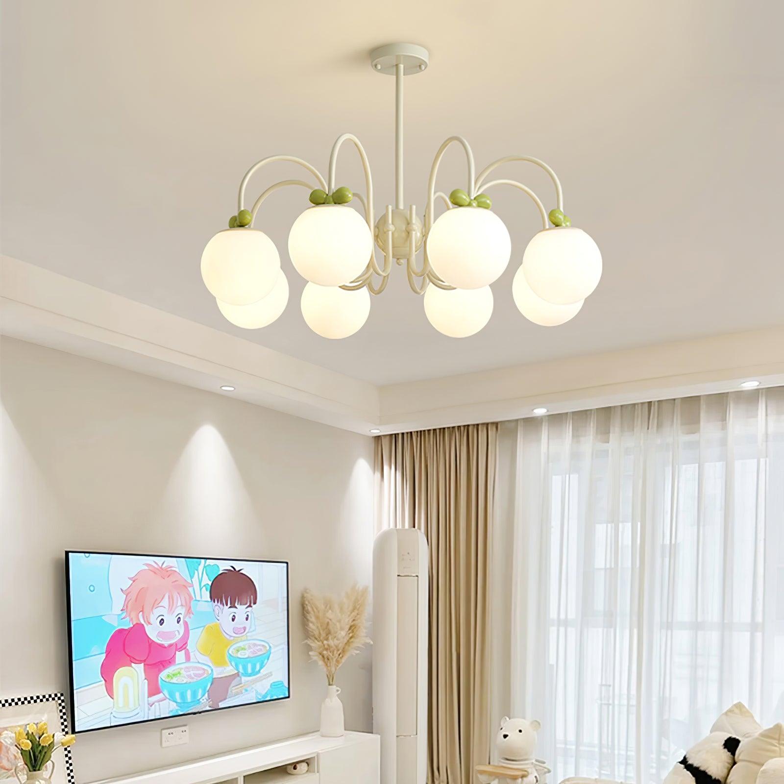 Levi Vintage Glas-Kronleuchter-Letslighting