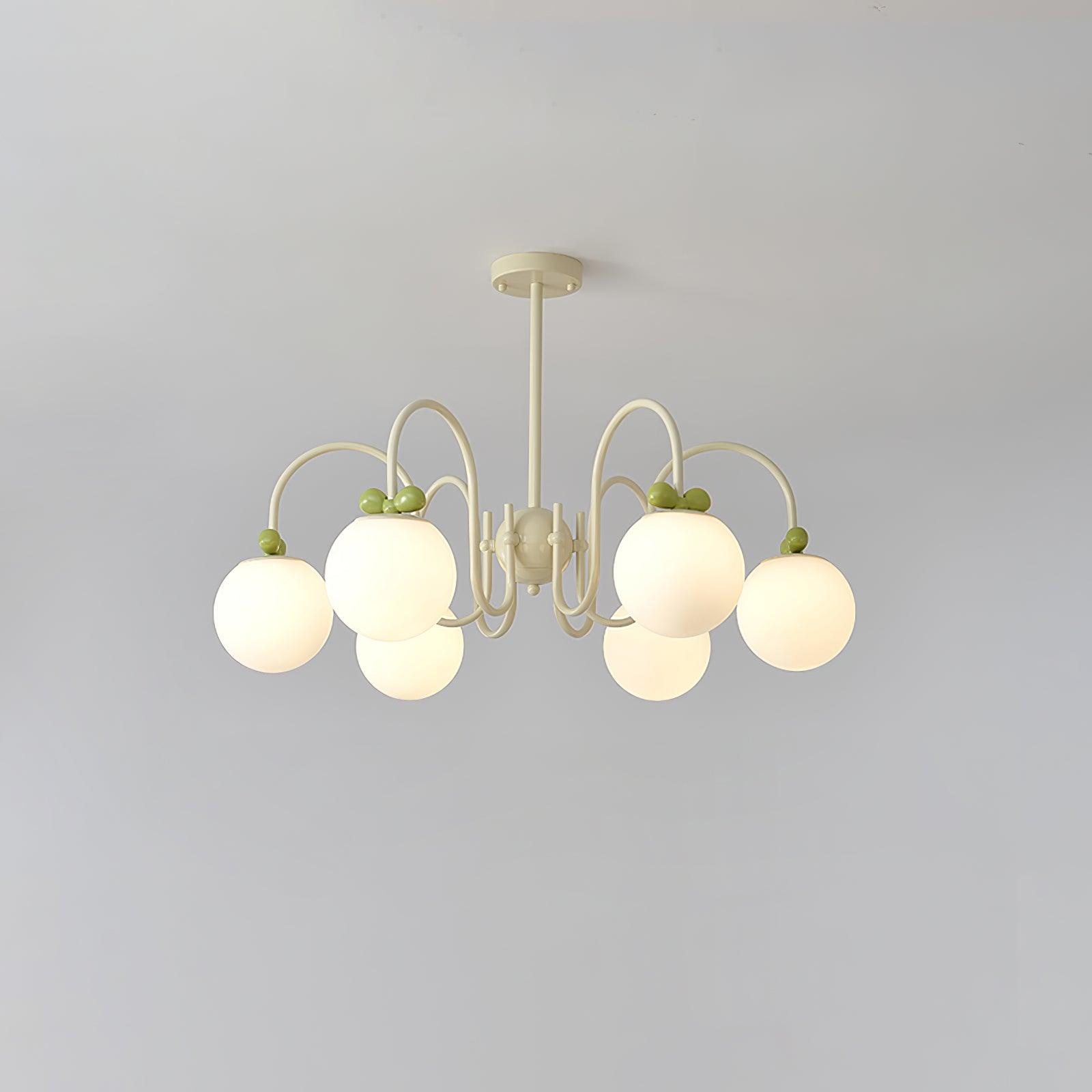 Levi Vintage Glas-Kronleuchter-Letslighting