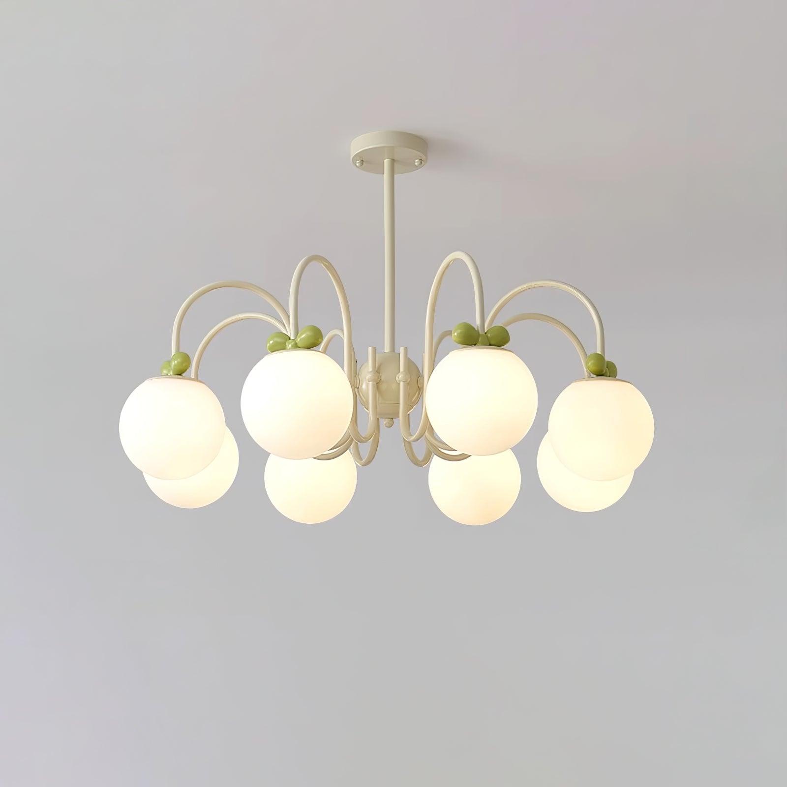 Levi Vintage Glas-Kronleuchter-Letslighting