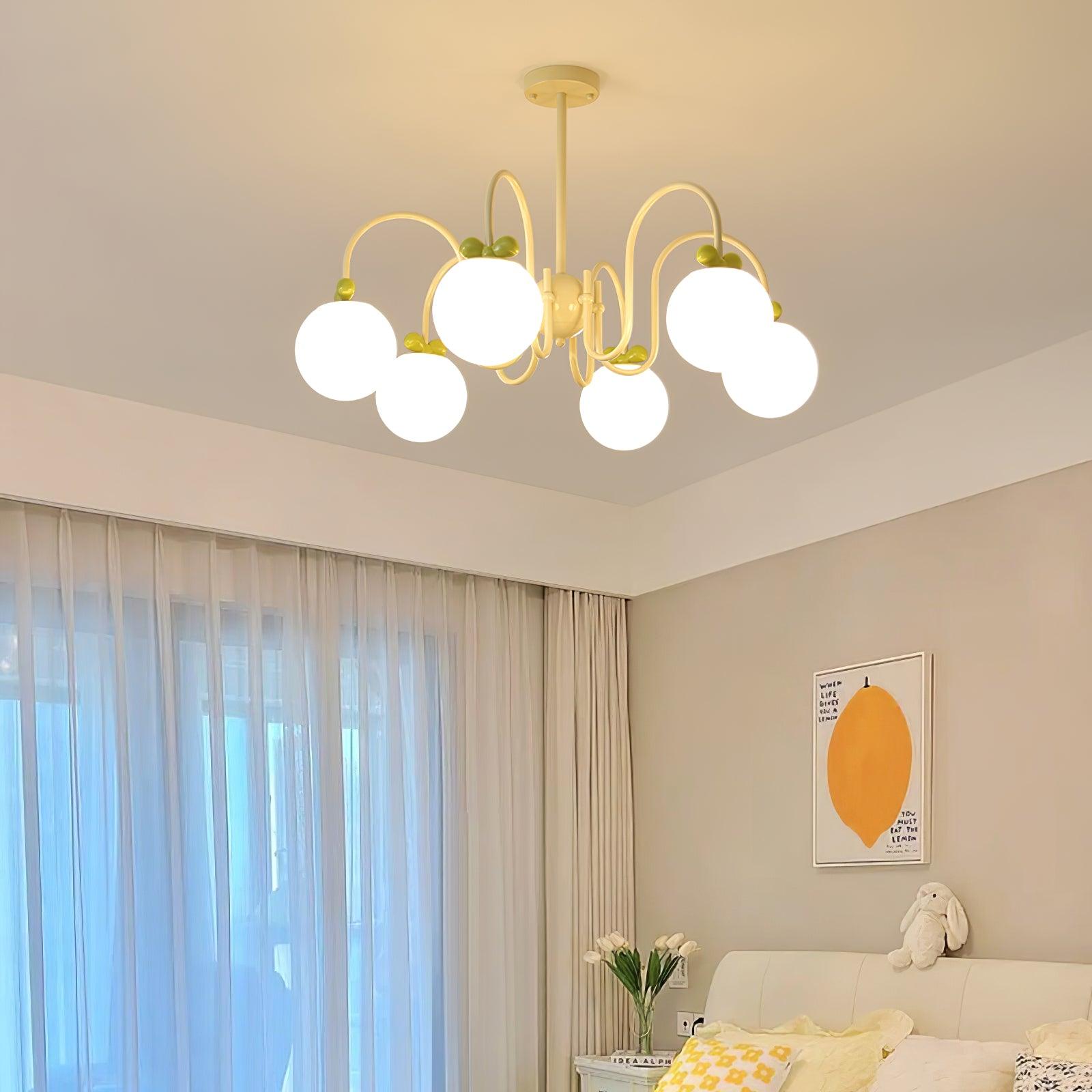 Levi Vintage Glas-Kronleuchter-Letslighting