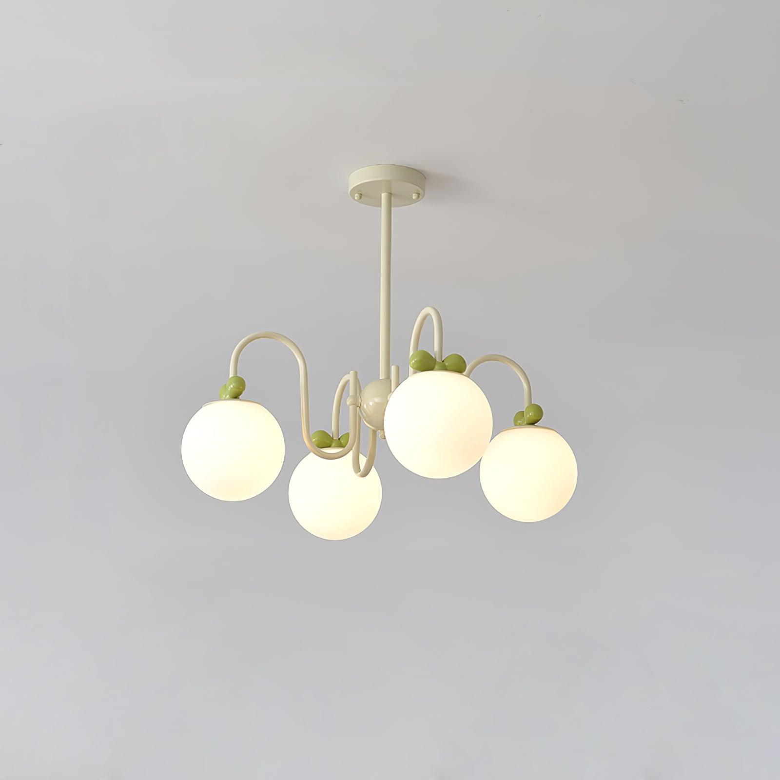 Levi Vintage Glas-Kronleuchter-Letslighting