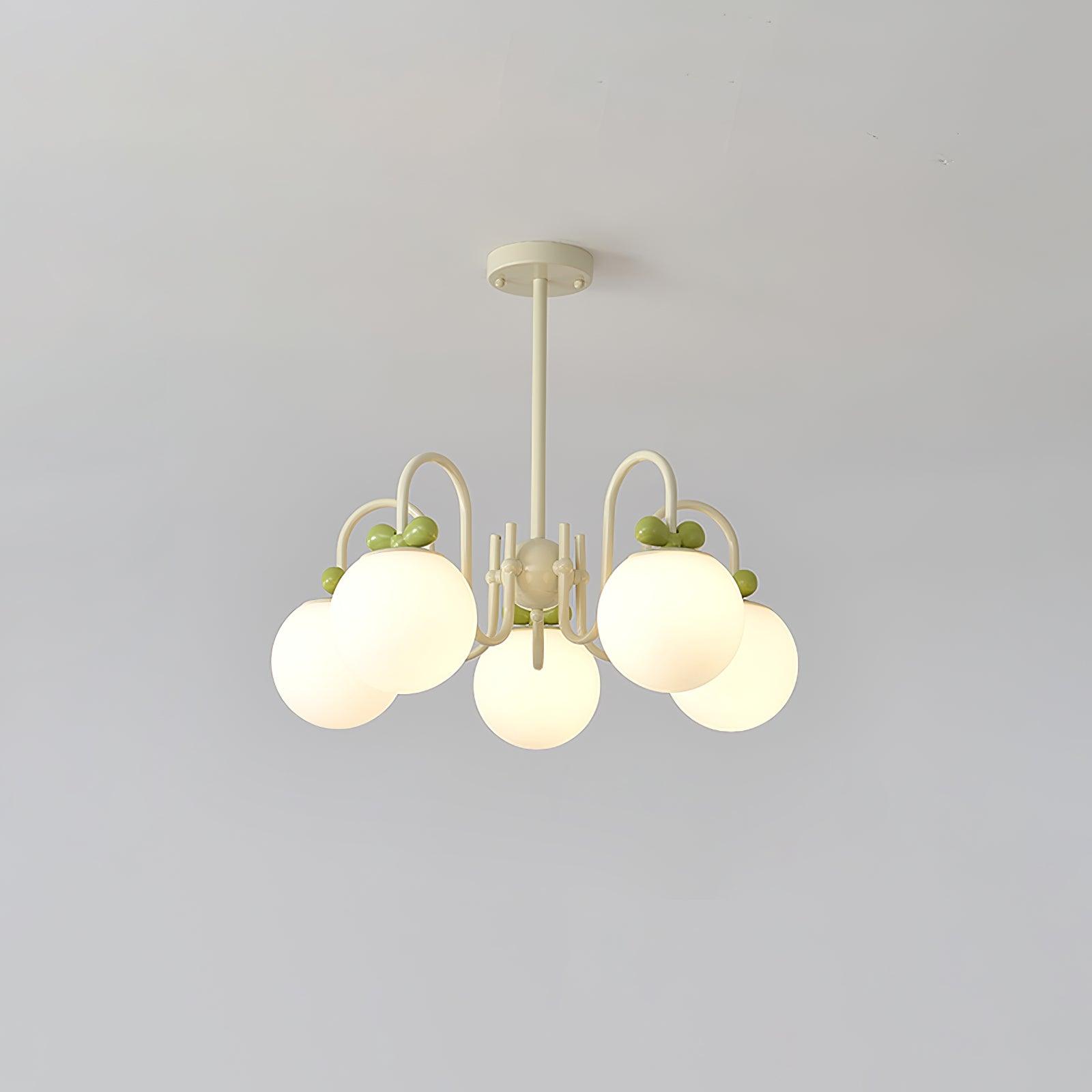 Levi Vintage Glas-Kronleuchter-Letslighting