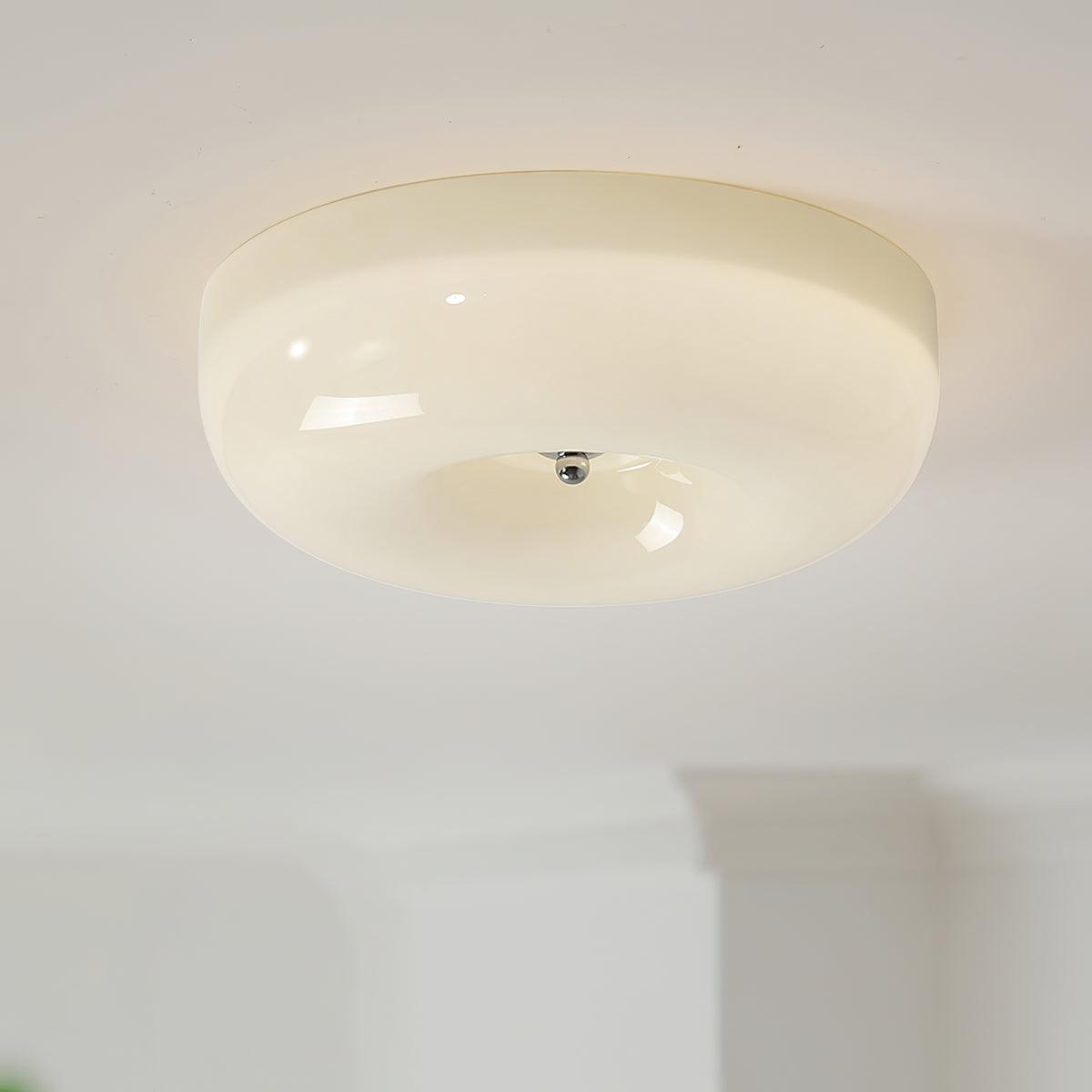 Cream Pudding Ceiling Lamp - Blowlighting
