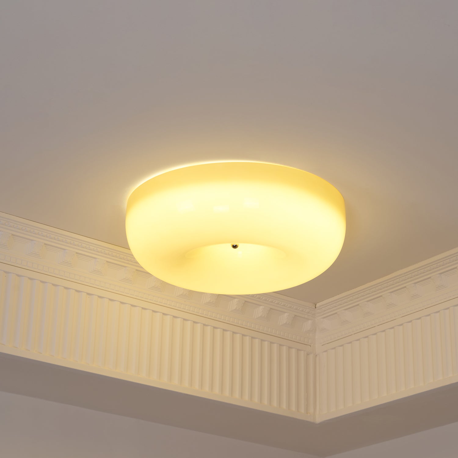 Cream Pudding Ceiling Lamp - Blowlighting