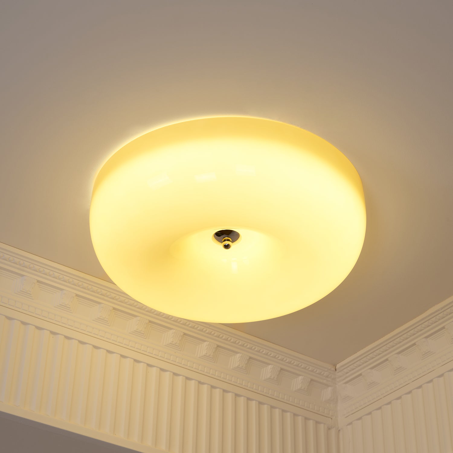 Ulsolir Elegance Art Button Glas Deckenlampe-Letslighting