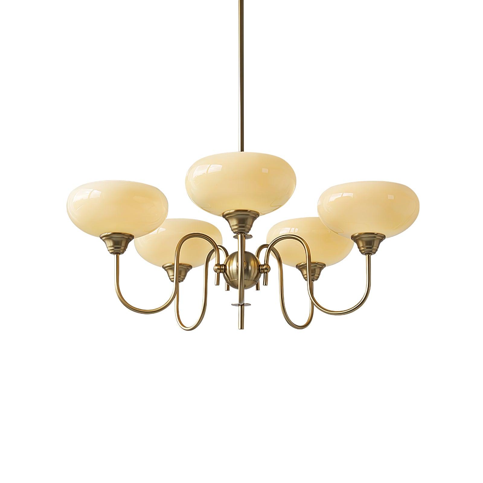 Creamy Kaki Kronleuchter-Letslighting