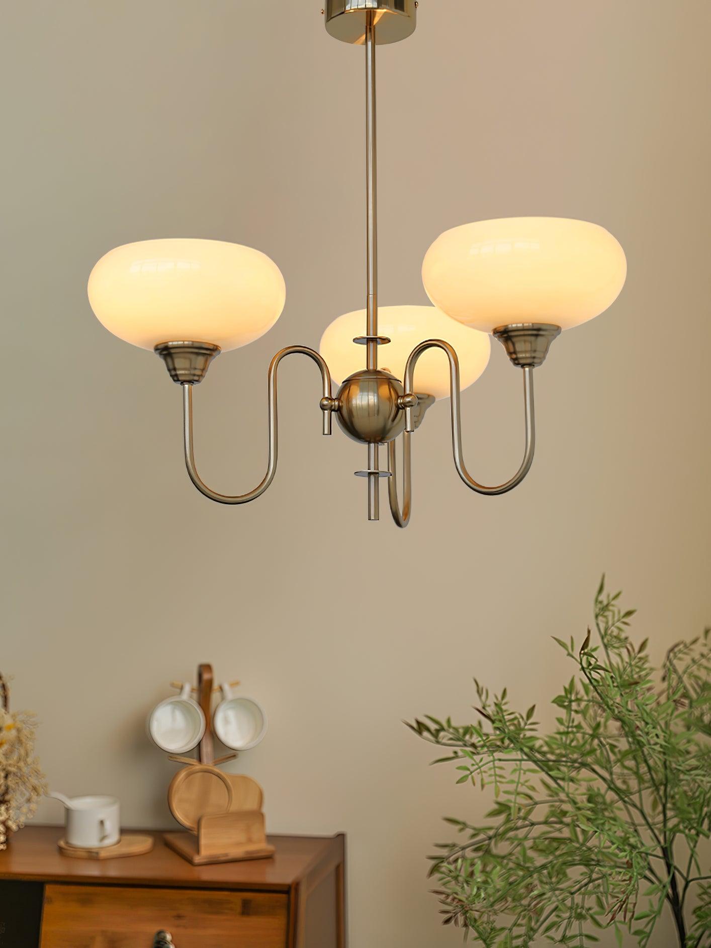 Creamy Kaki Kronleuchter-Letslighting