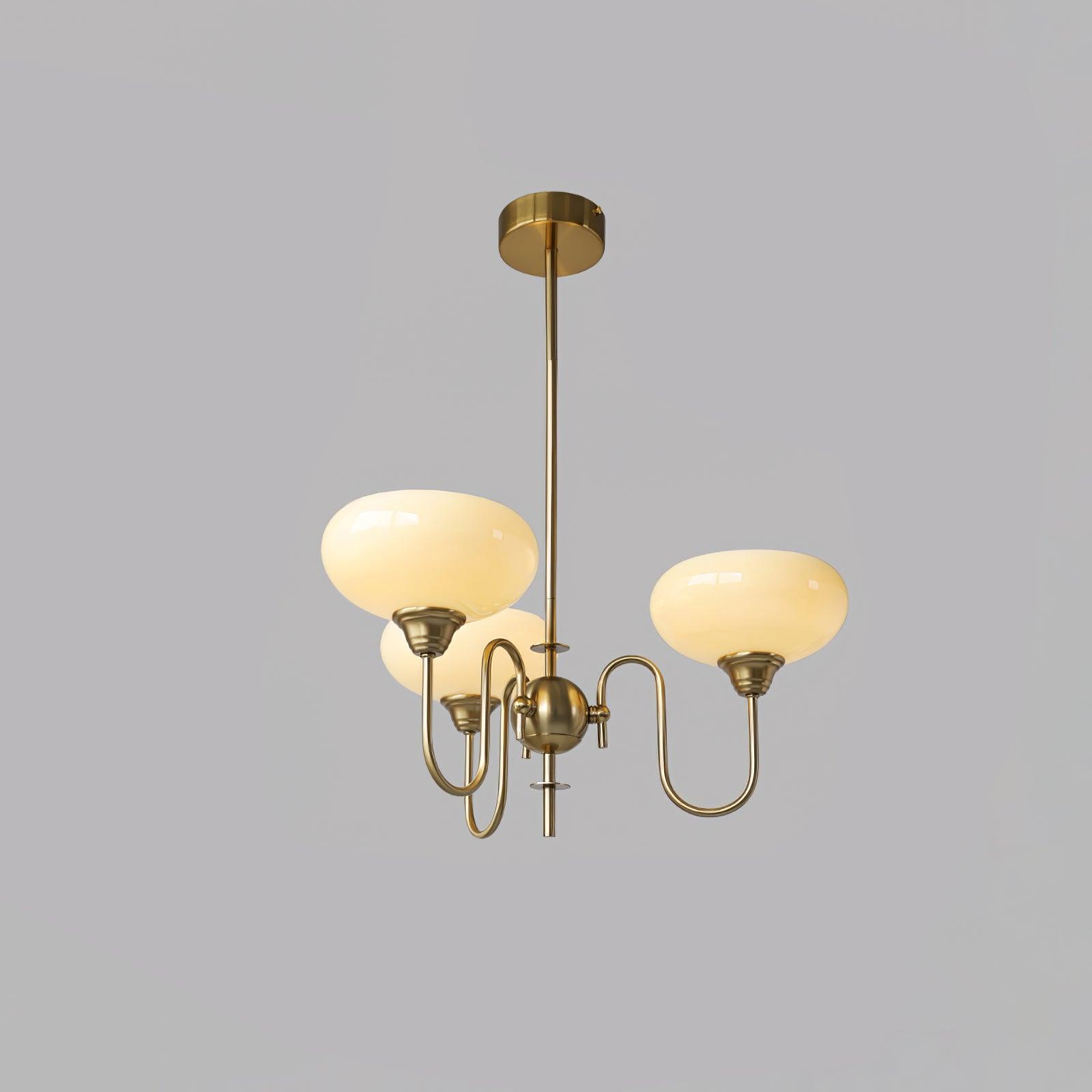 Creamy Kaki Kronleuchter-Letslighting
