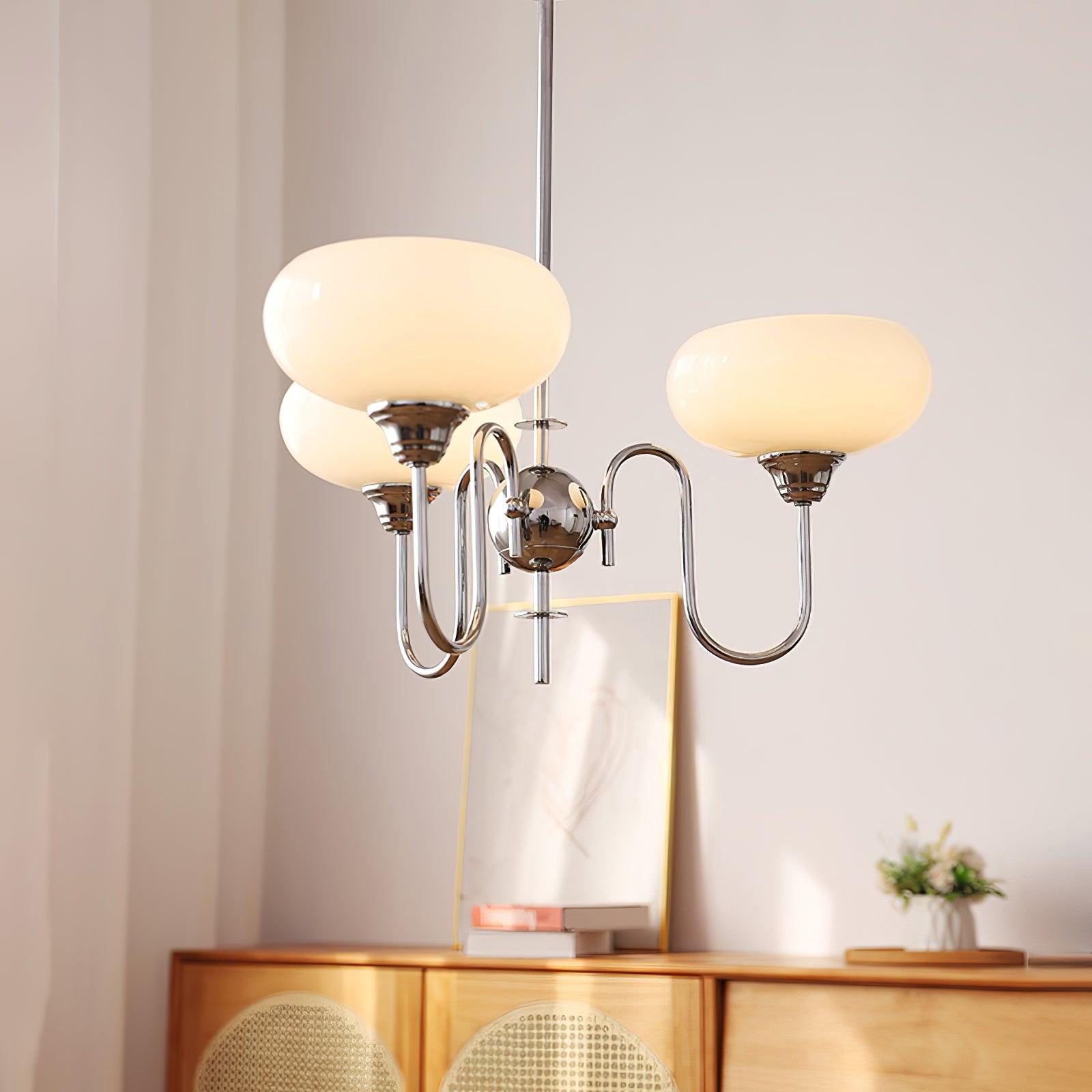 Creamy Kaki Kronleuchter-Letslighting
